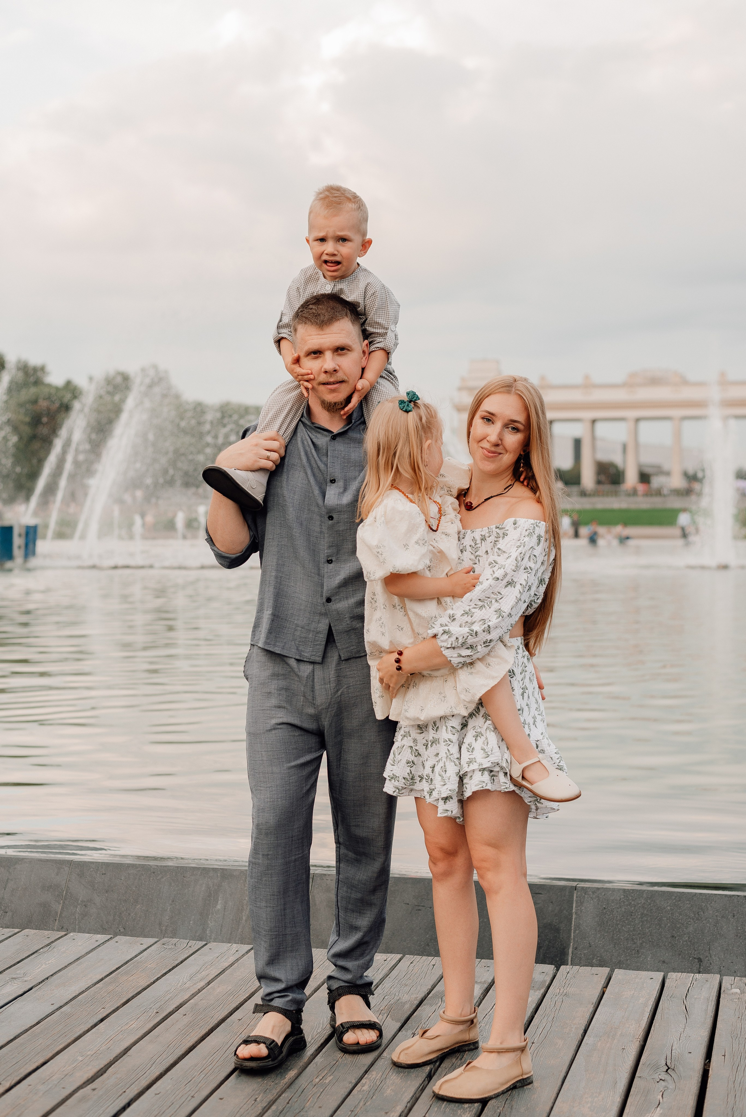 Выскубовы, Парк Горького. Семейный и детский фотограф Иваново Ксения Азаренкова