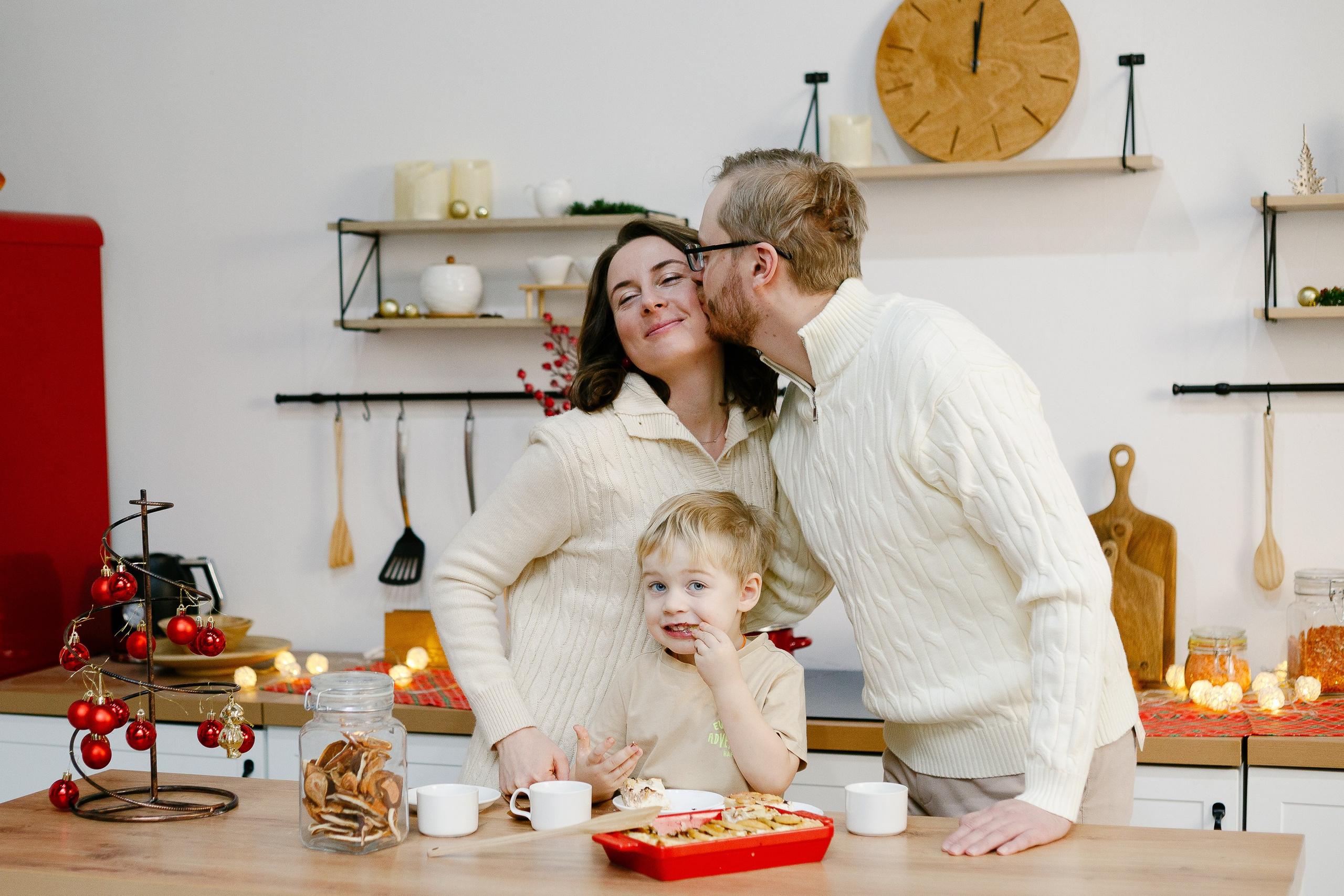 Новогодняя фотосессия в студии