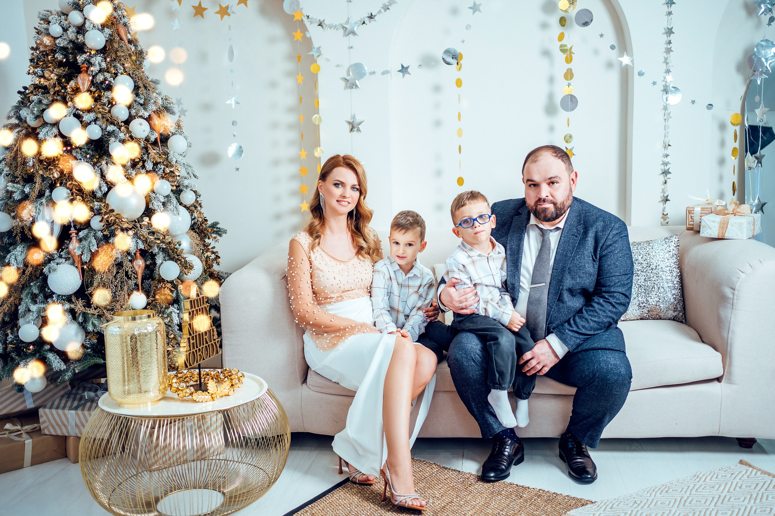 Новогодняя семейная съемка. Семейный и детский фотограф в Ростове-на-Дону Екатерина Шевченко