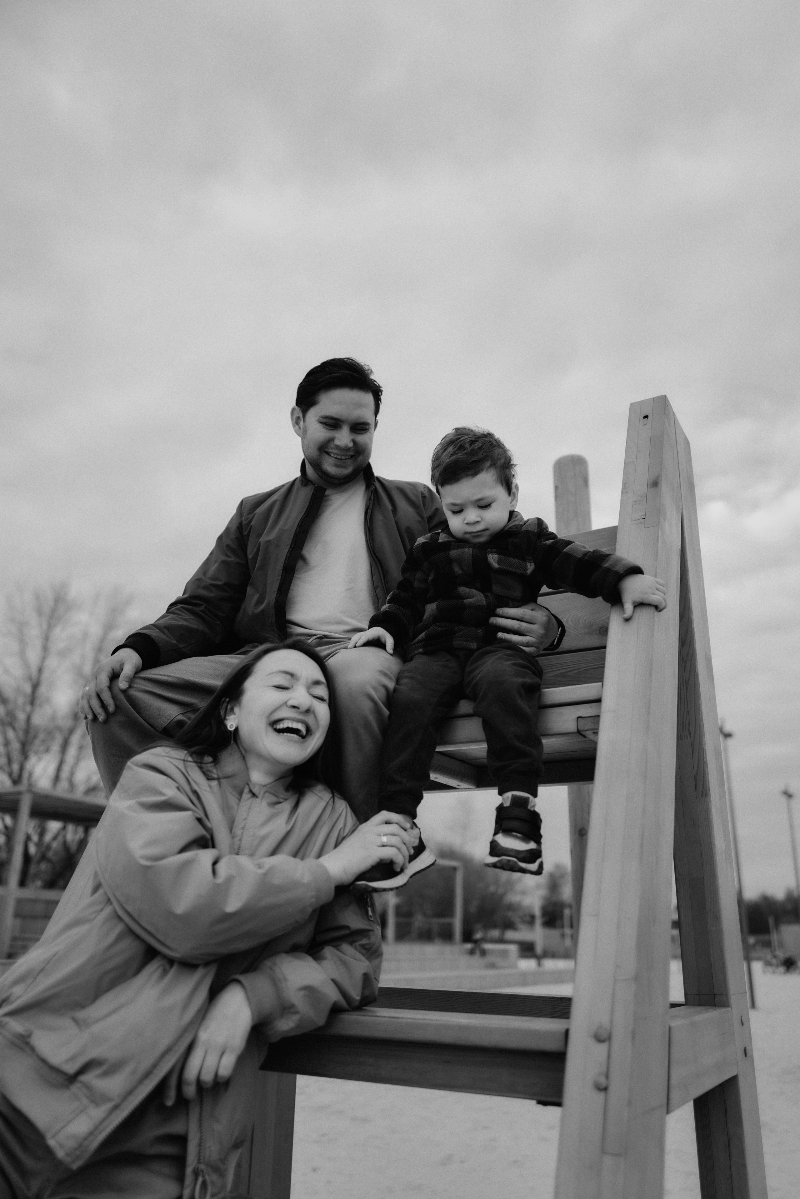 Таня, Сережа и Егор. Фотограф София Комкина