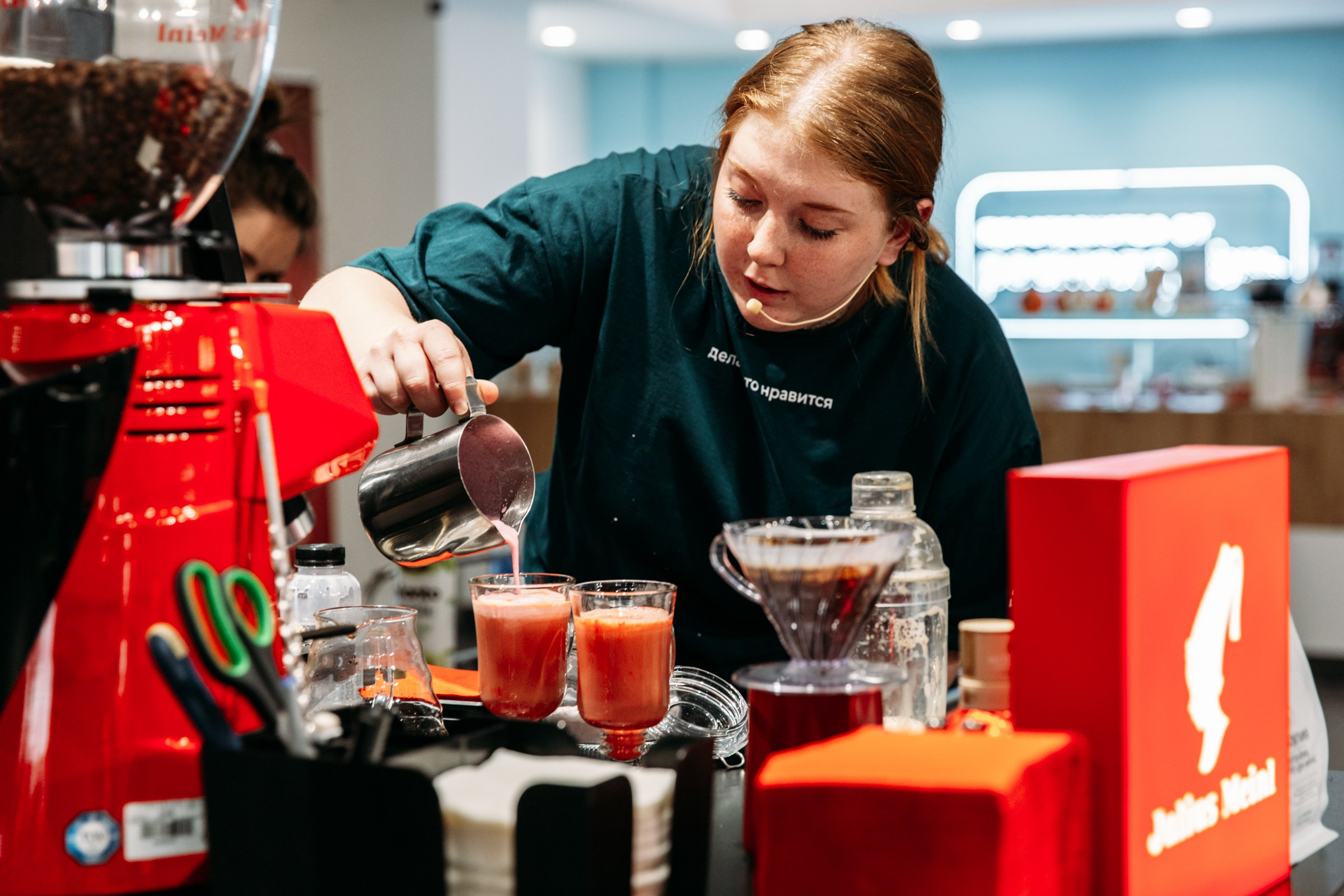 Чемпионат для бариста от Julius Meinl 2025. Фотограф в Иркутске Евгения Айвазова