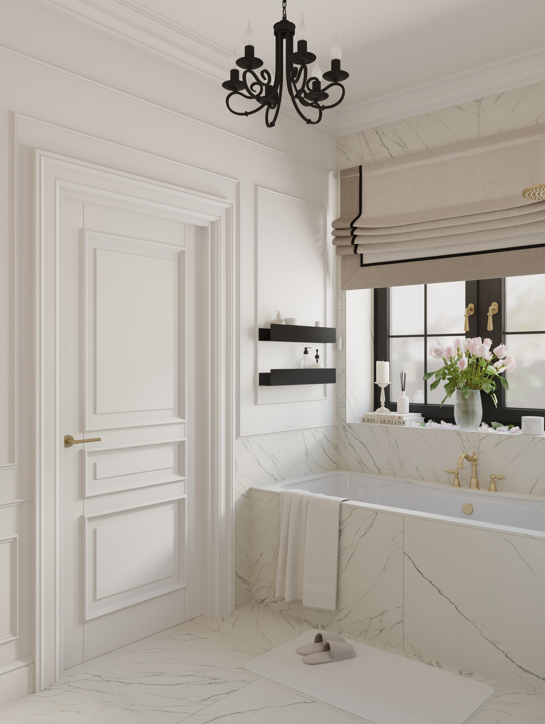 Дом 320 м² для большой семьи в Парижском стиле🤍