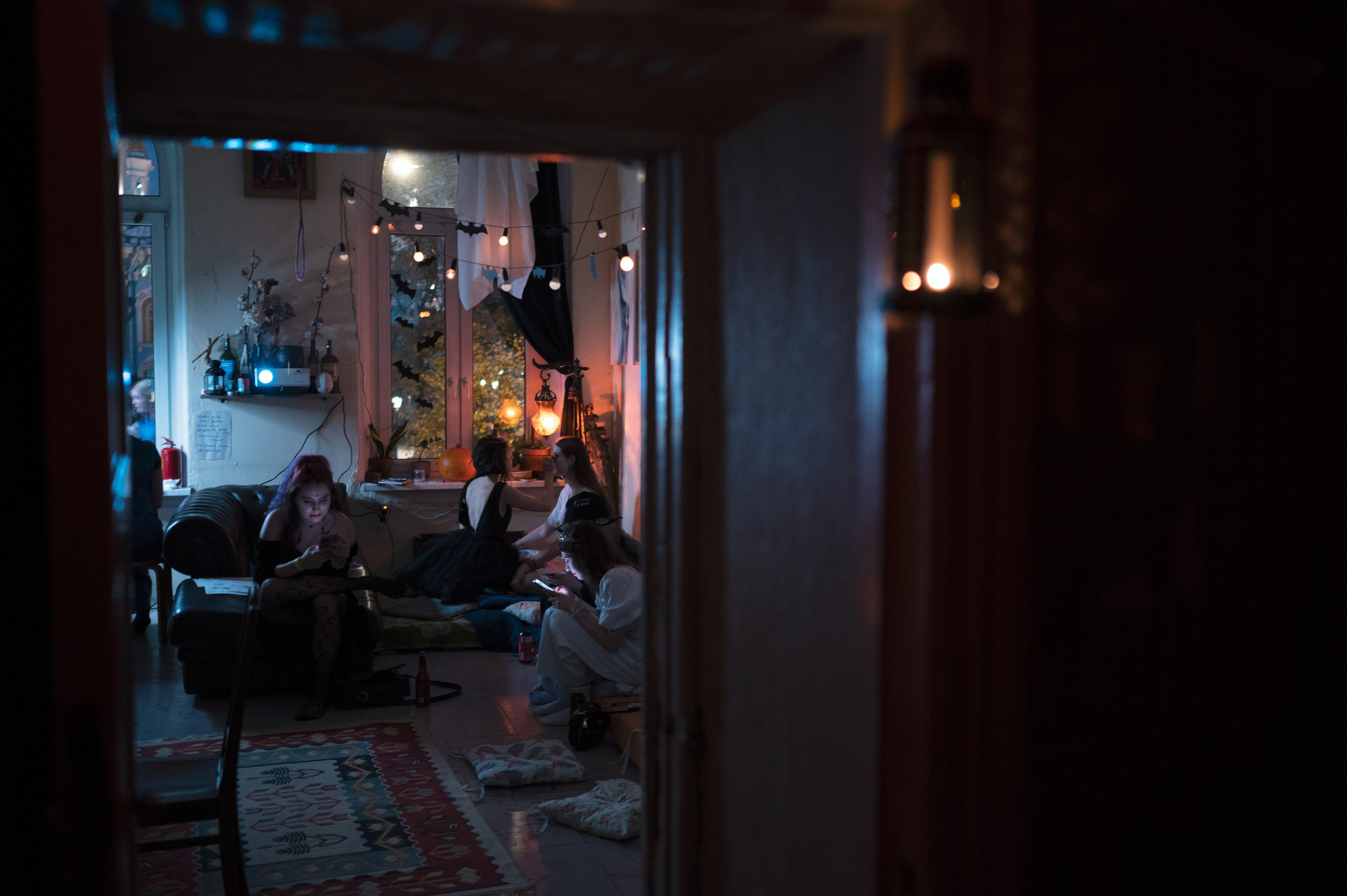 Хеллоуин у Мищенко. Портретный и репортажный фотограф в Санкт-Петербурге