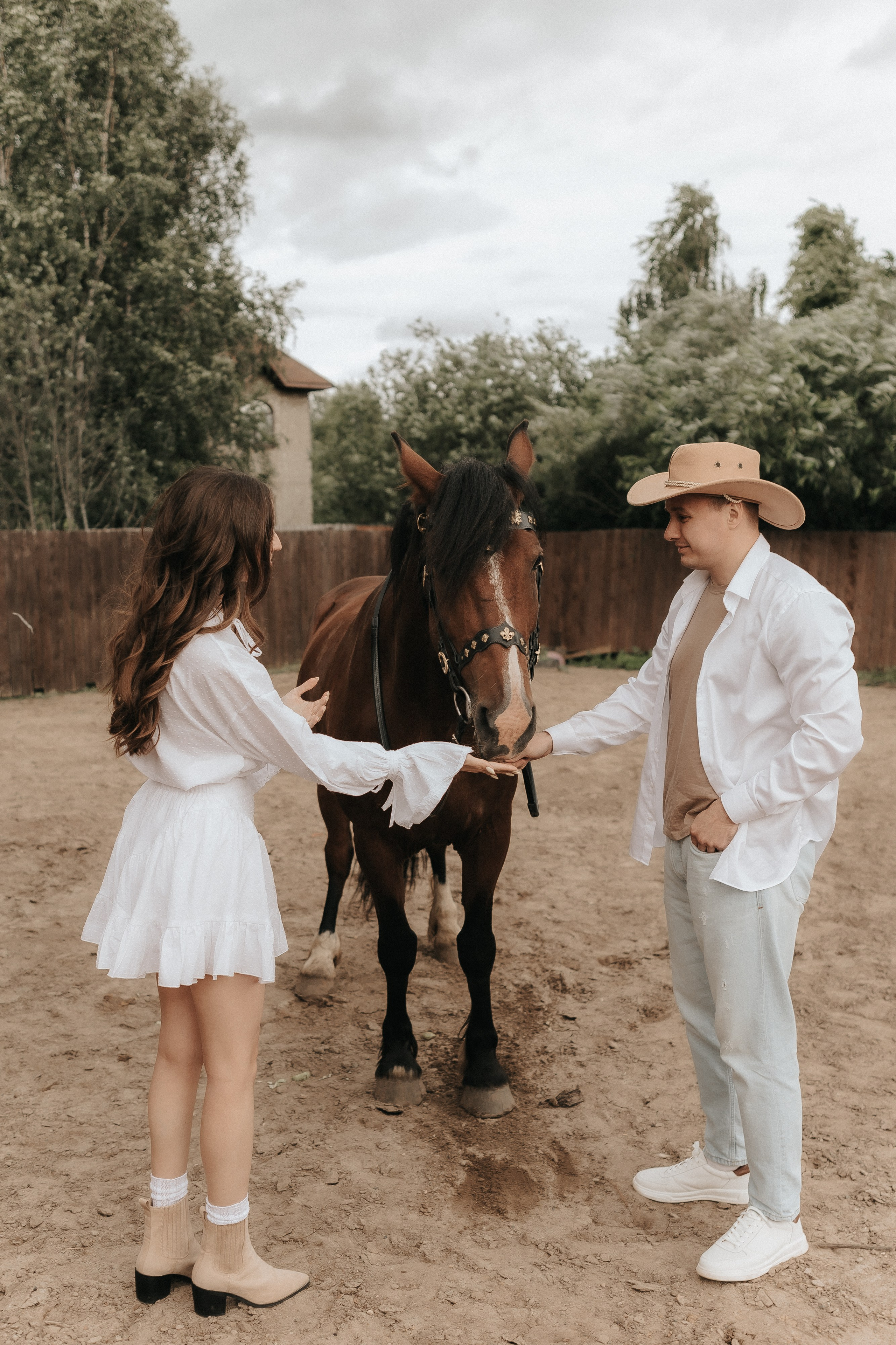 Love Story с лошадьми. Свадебный фотограф Пермь