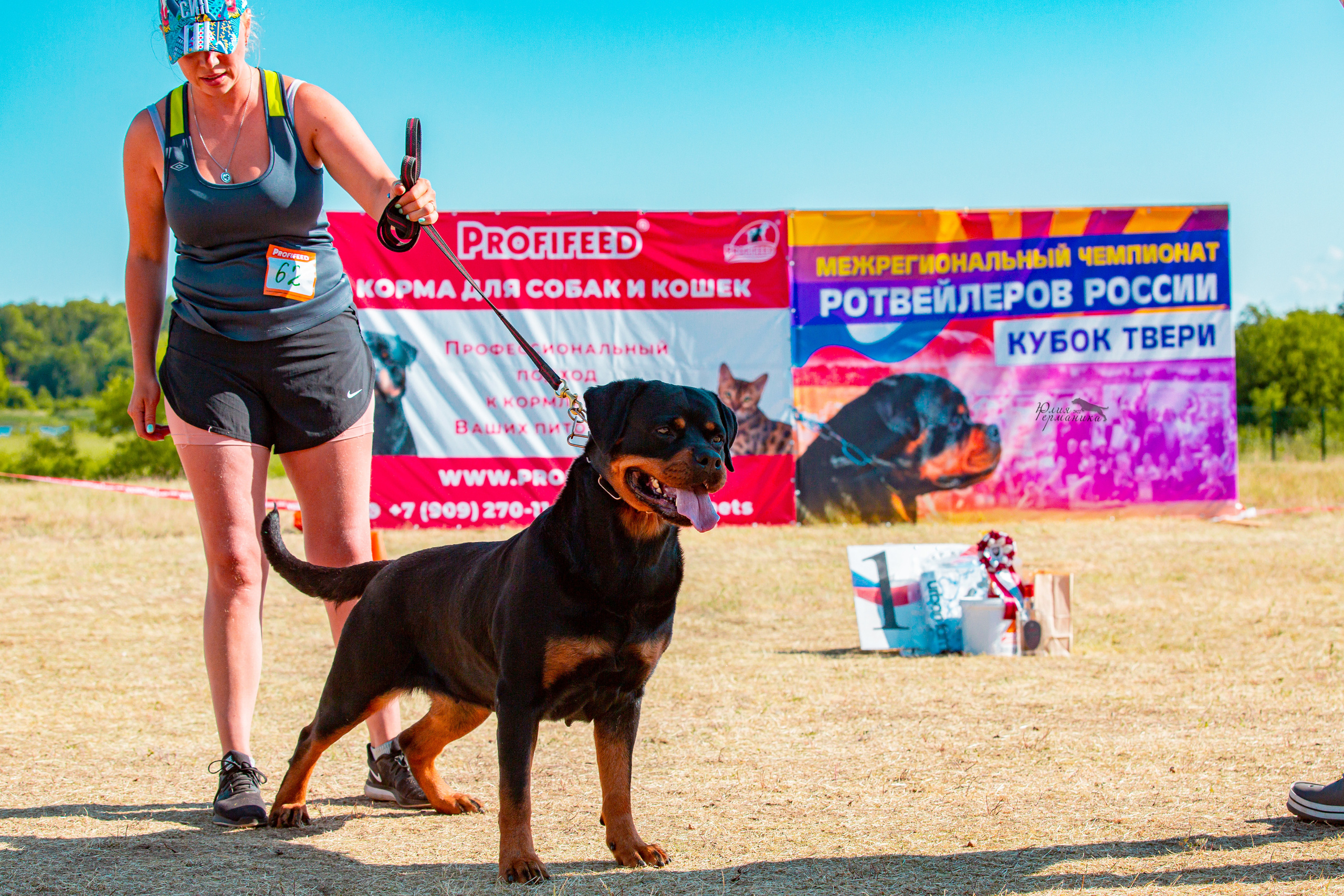 Тверь моно ротвейлеров 2-3.07.2022. Фотограф-анималист Юлия Германика