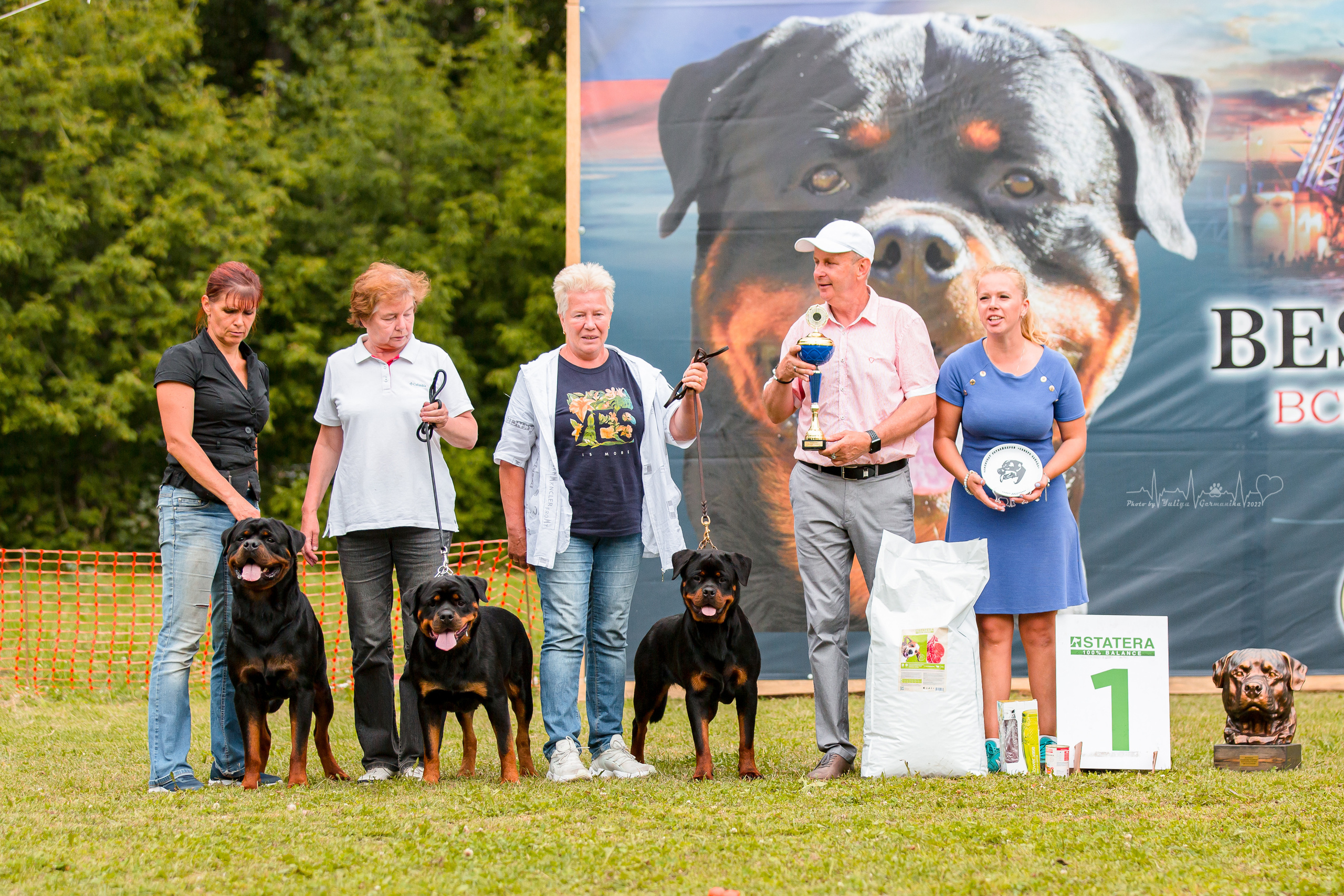 Санкт-Петербург моно ротвейлеров 23.07.2022. Фотограф-анималист Юлия Германика