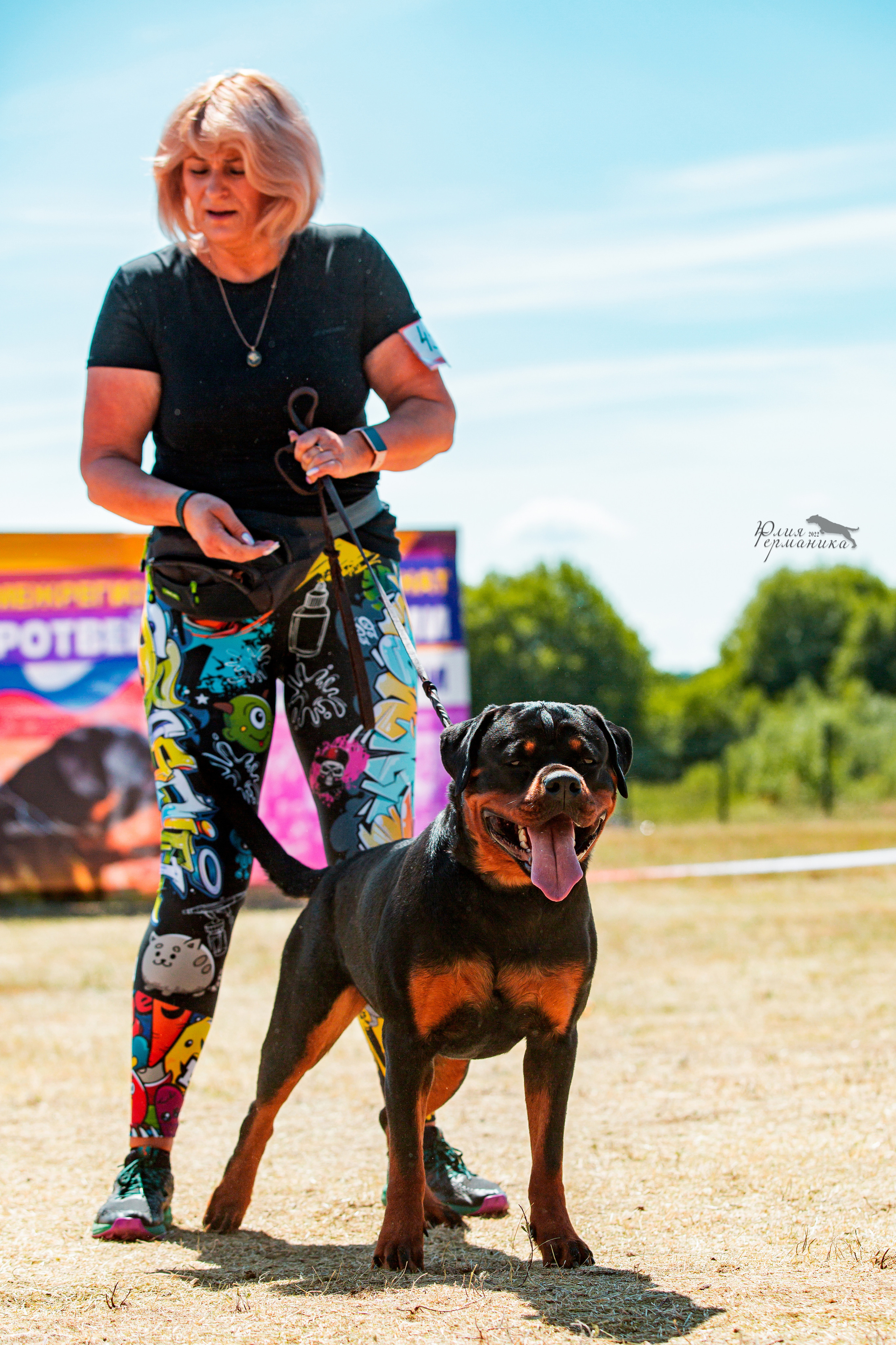 Тверь моно ротвейлеров 2-3.07.2022. Фотограф-анималист Юлия Германика