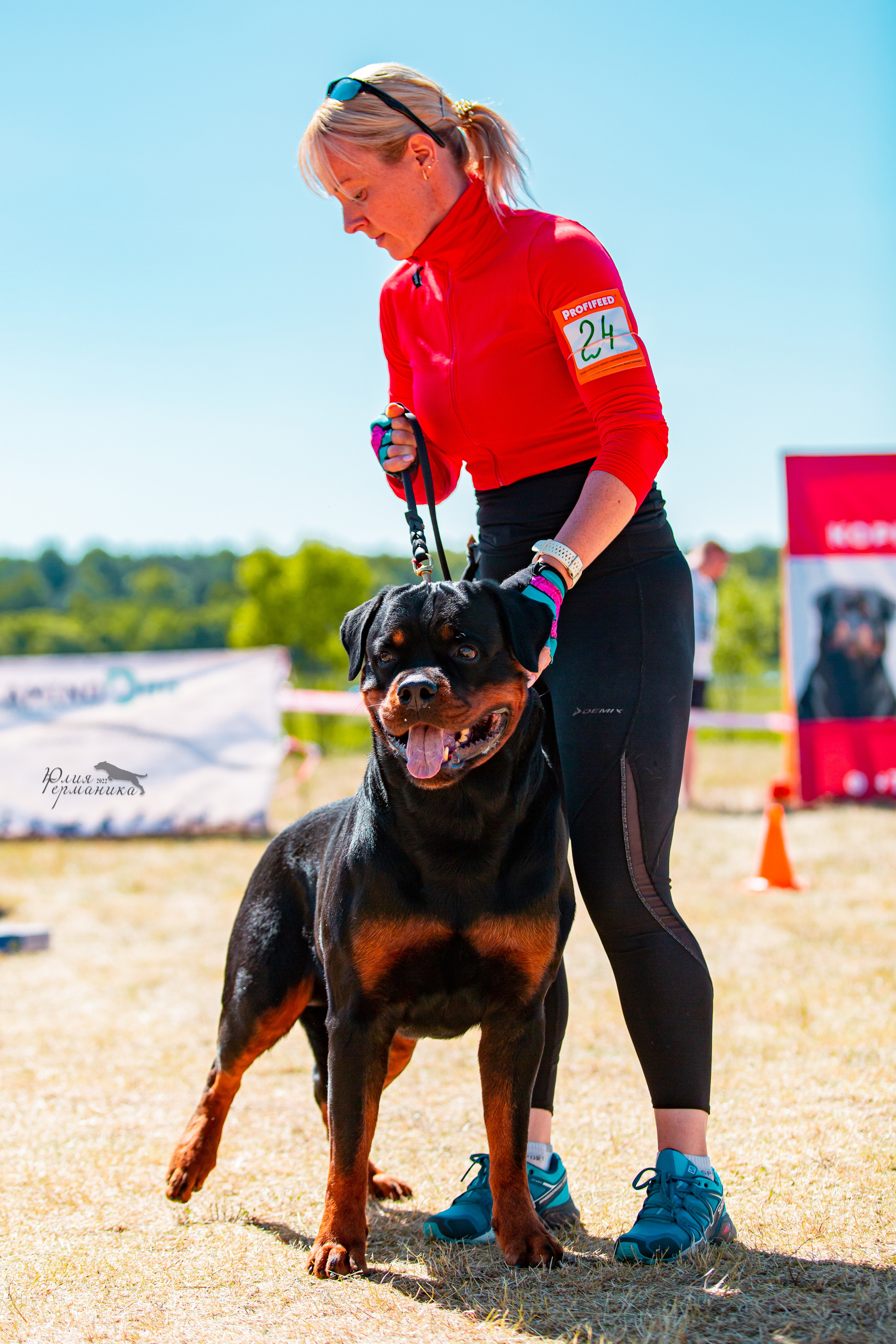 Тверь моно ротвейлеров 2-3.07.2022. Фотограф-анималист Юлия Германика
