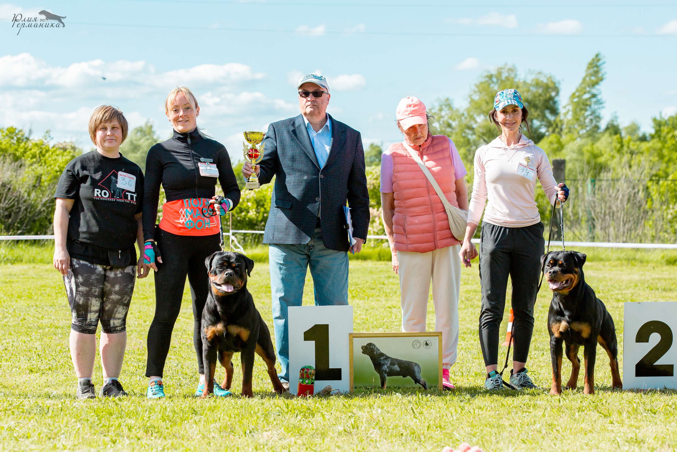 Воронеж моно ротвейлеров 28-29 мая 2022. Фотограф-анималист Юлия Германика