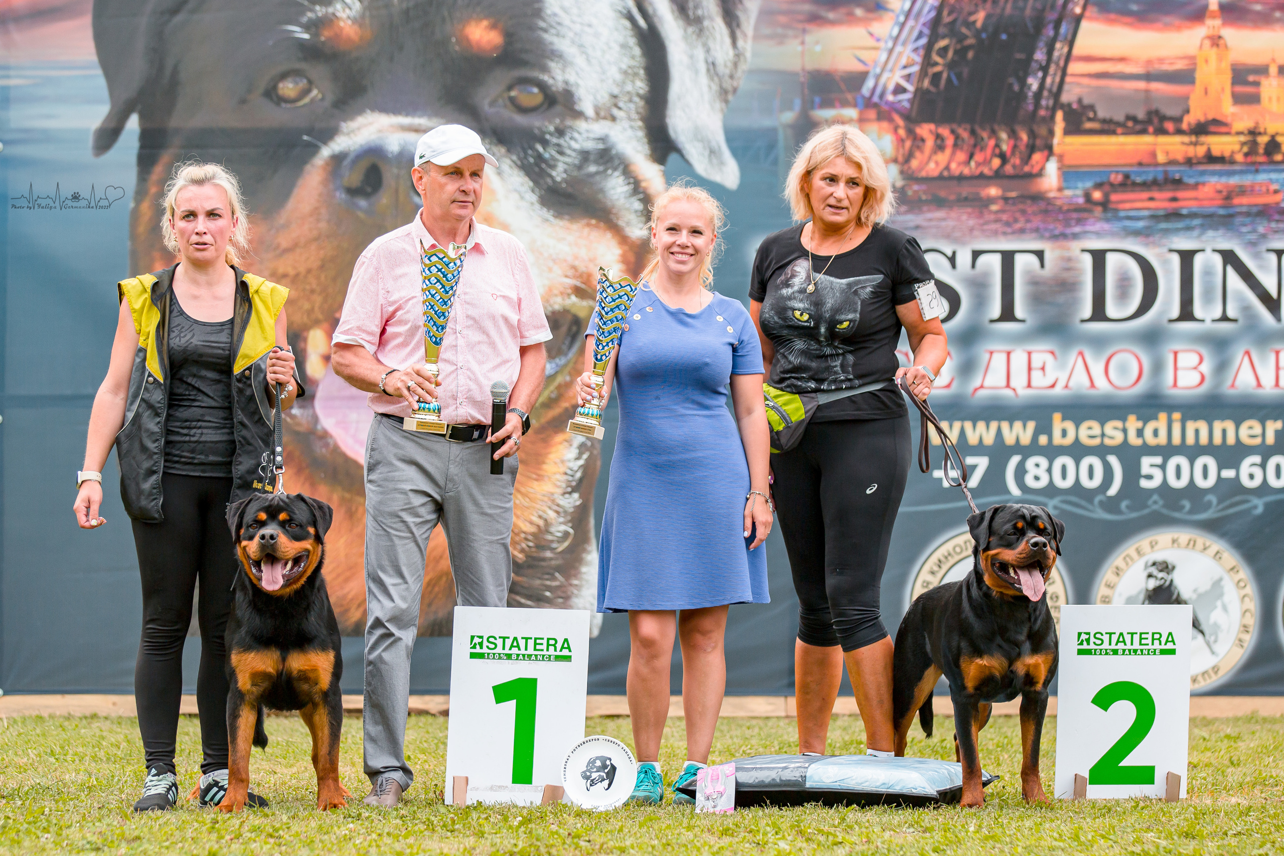 Санкт-Петербург моно ротвейлеров 23.07.2022. Фотограф-анималист Юлия Германика