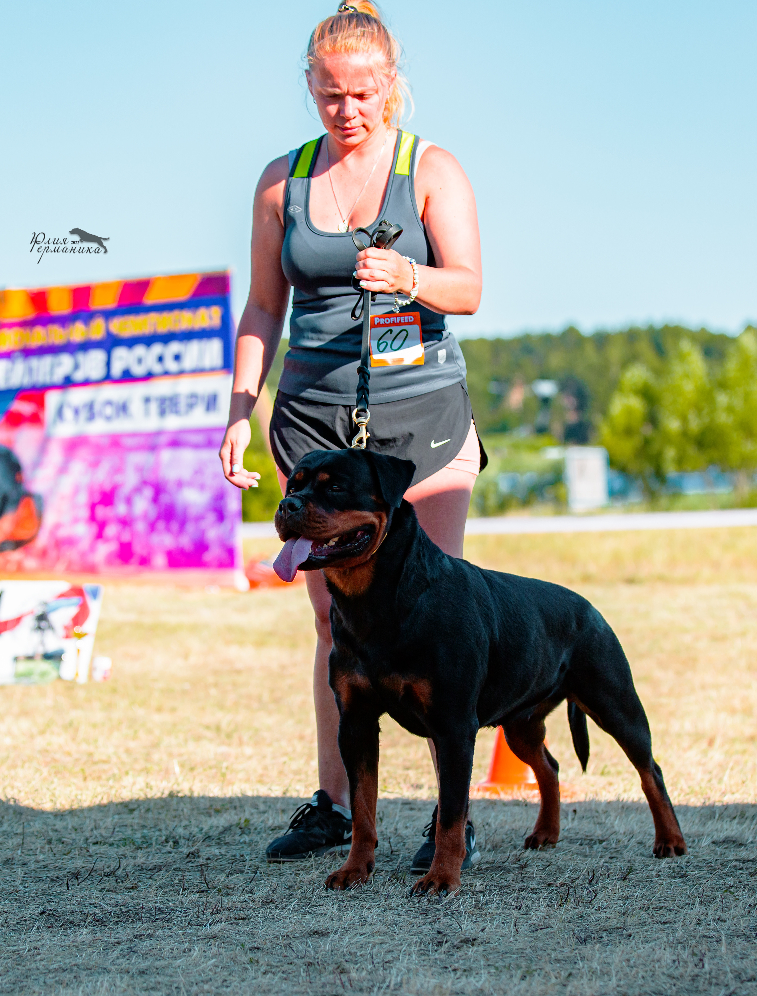 Тверь моно ротвейлеров 2-3.07.2022. Фотограф-анималист Юлия Германика