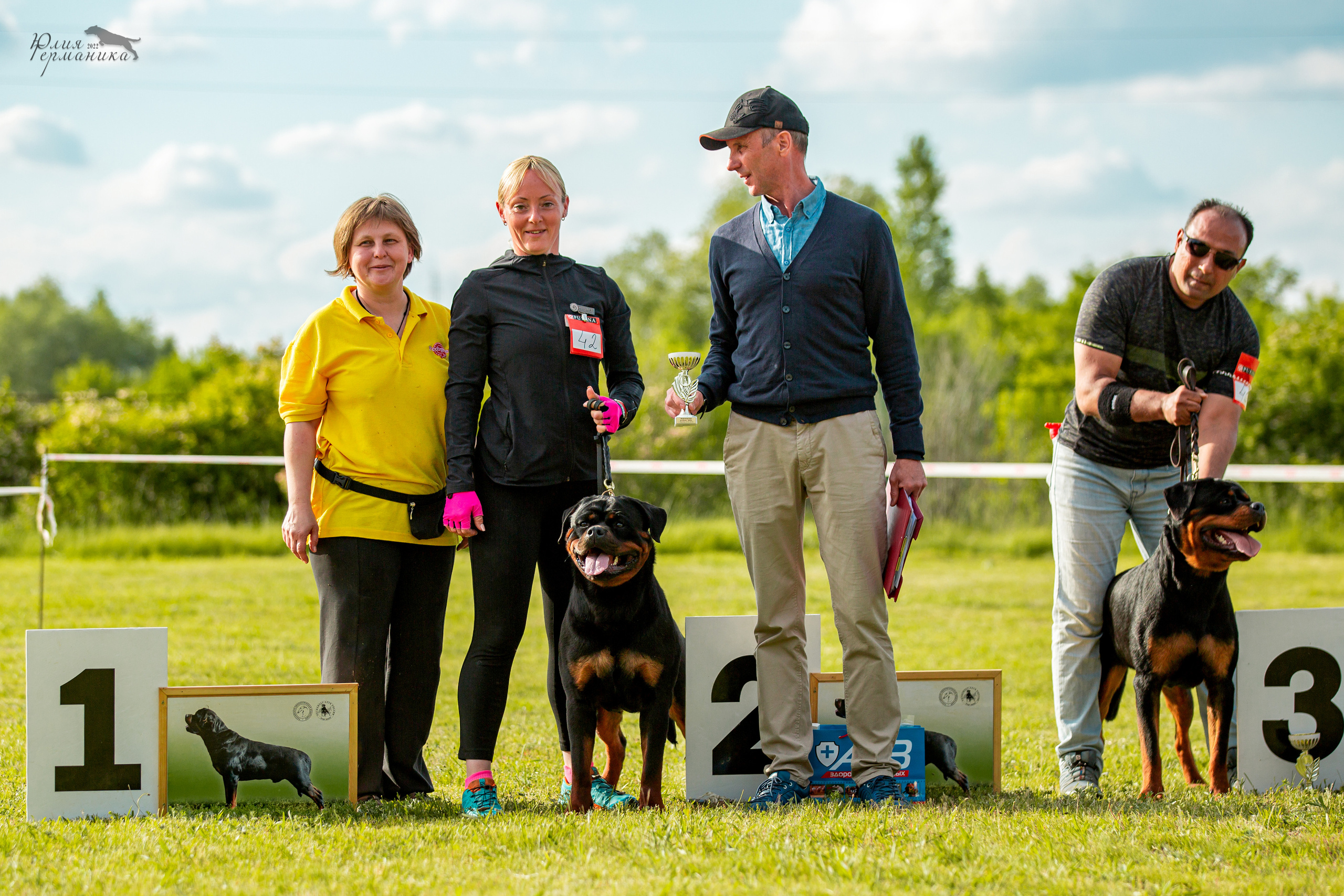 Воронеж моно ротвейлеров 28-29 мая 2022. Фотограф-анималист Юлия Германика