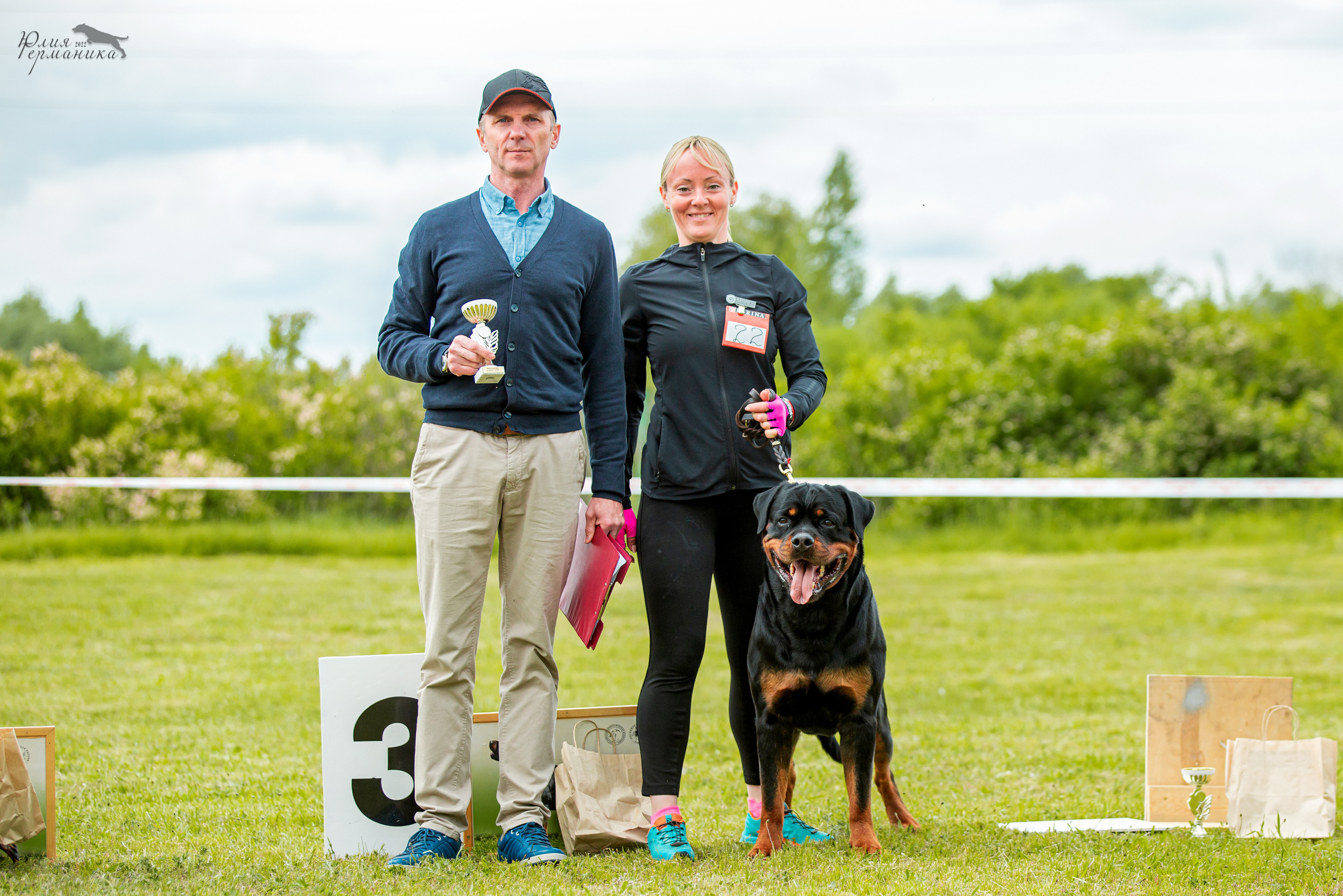 Воронеж моно ротвейлеров 28-29 мая 2022. Фотограф-анималист Юлия Германика