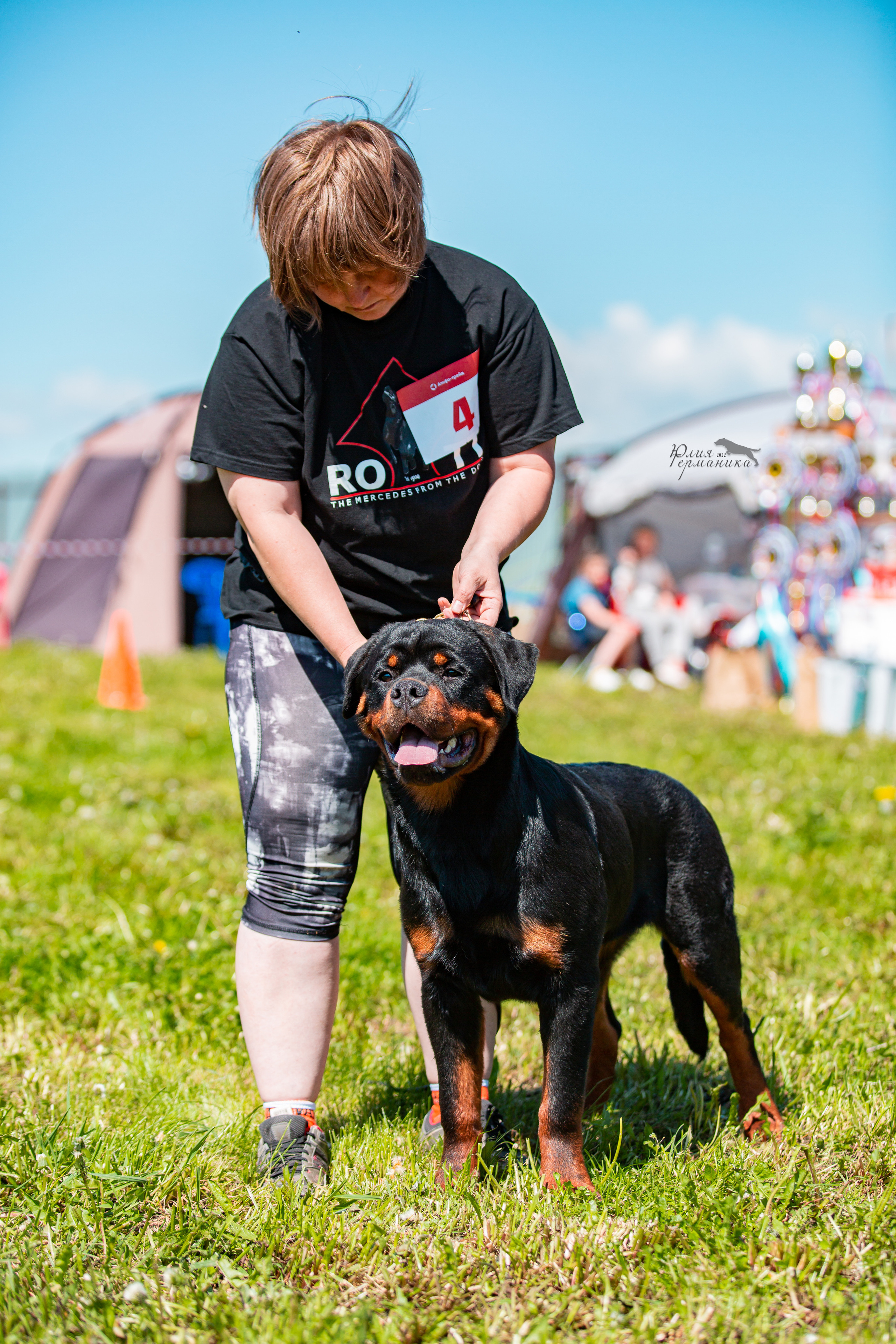 Нижний Новгород моно ротвейлеров 4 июня 2022. Фотограф-анималист Юлия Германика