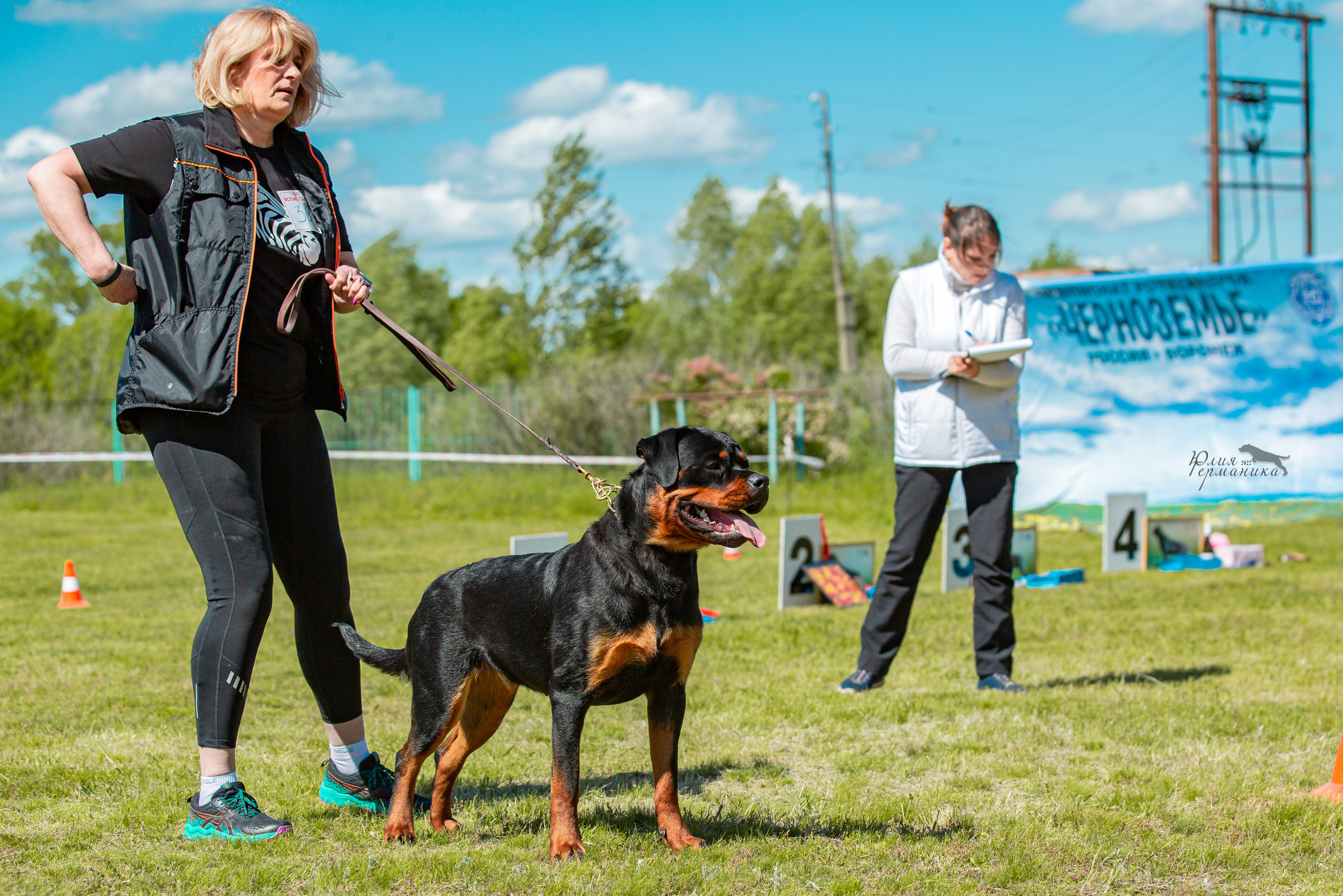 Воронеж моно ротвейлеров 28-29 мая 2022. Фотограф-анималист Юлия Германика