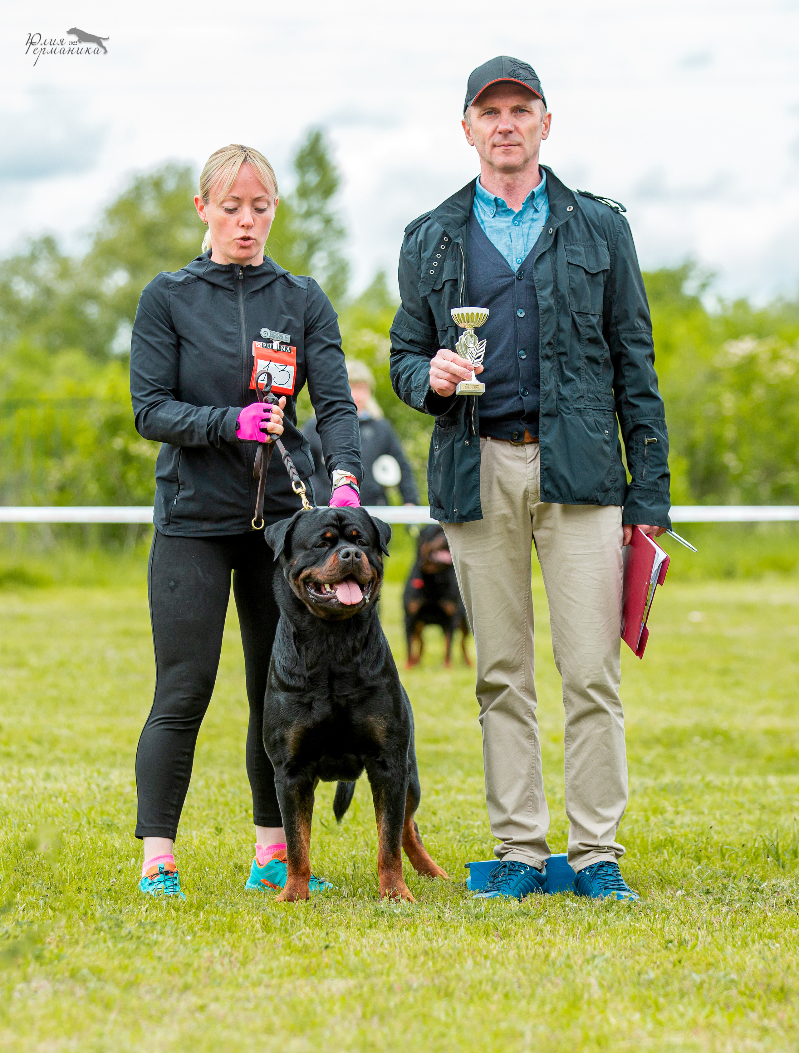 Воронеж моно ротвейлеров 28-29 мая 2022. Фотограф-анималист Юлия Германика