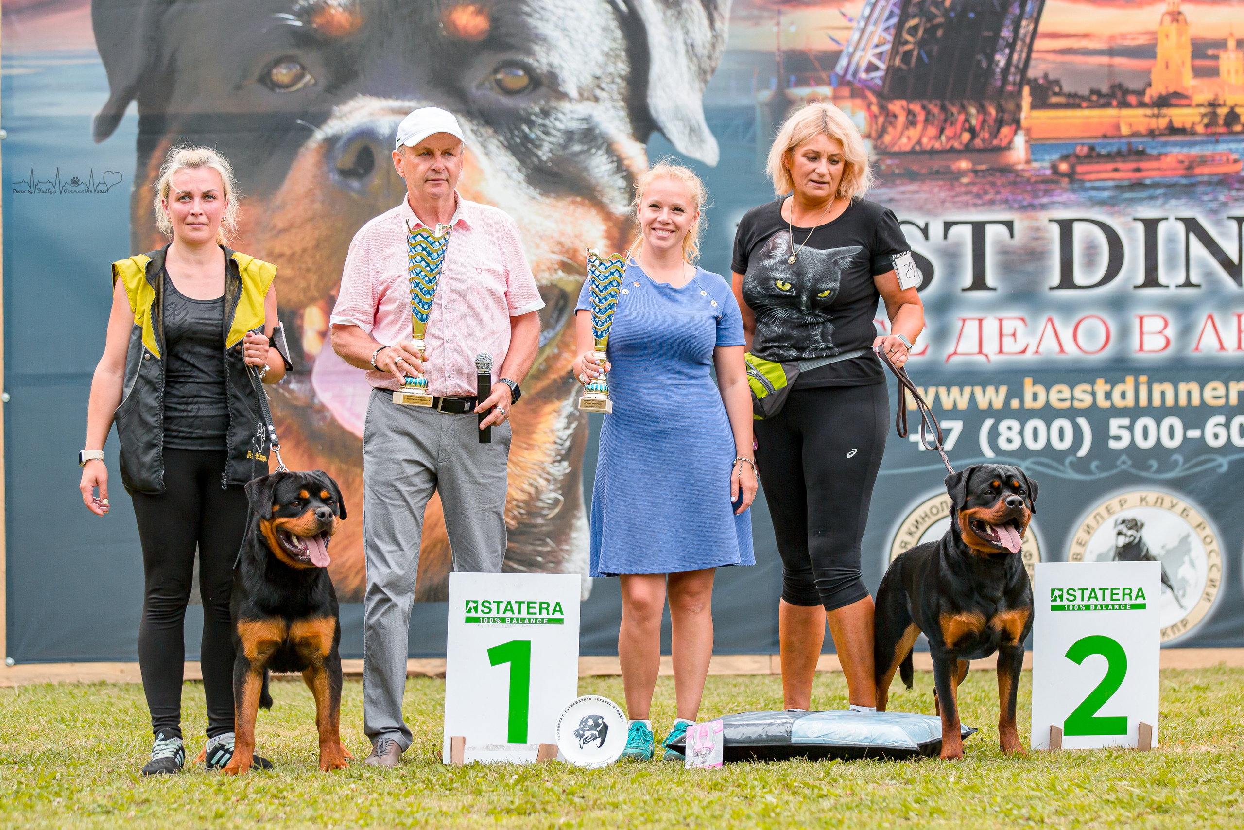 Санкт-Петербург моно ротвейлеров 23.07.2022. Фотограф-анималист Юлия Германика