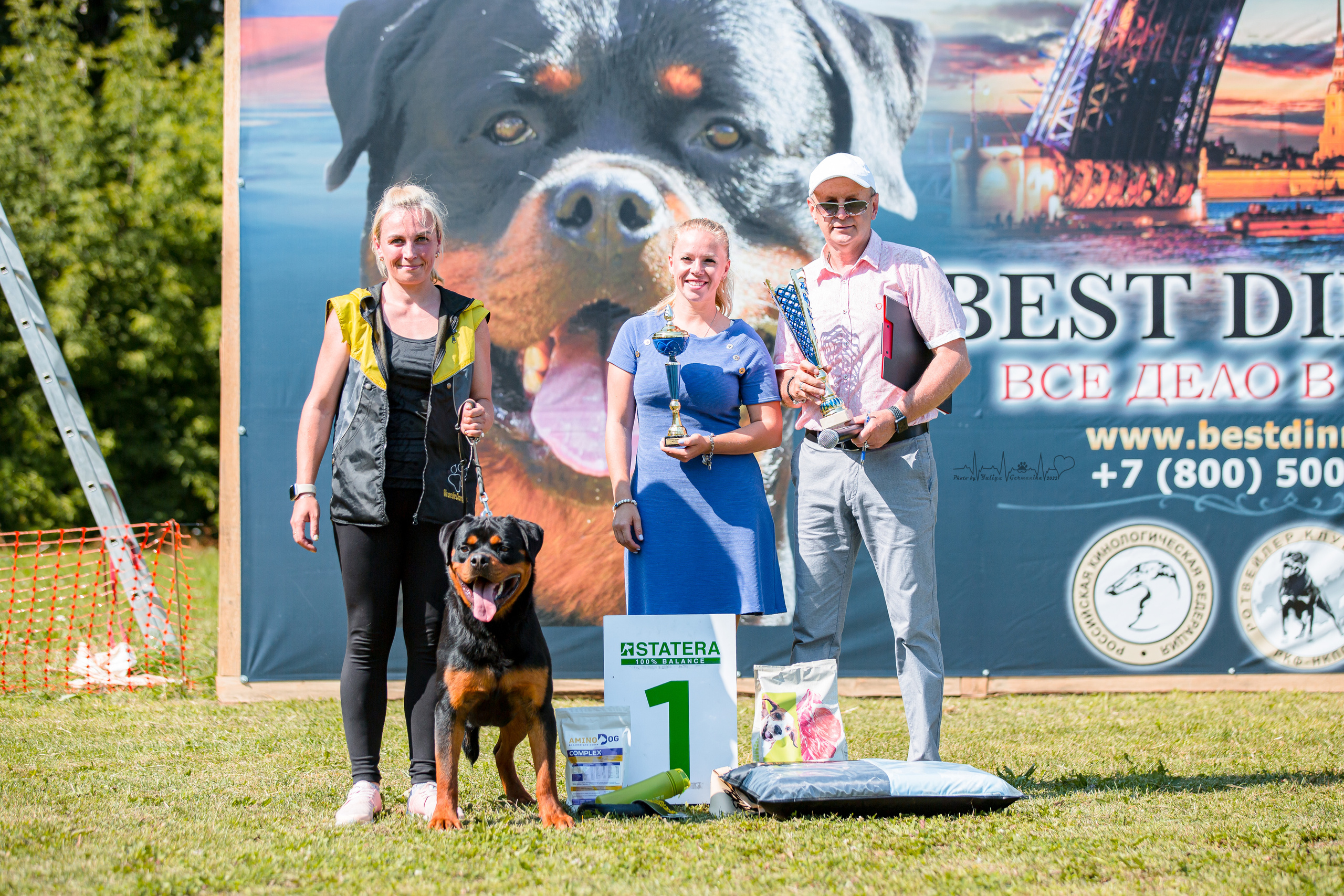 Санкт-Петербург моно ротвейлеров 23.07.2022. Фотограф-анималист Юлия Германика