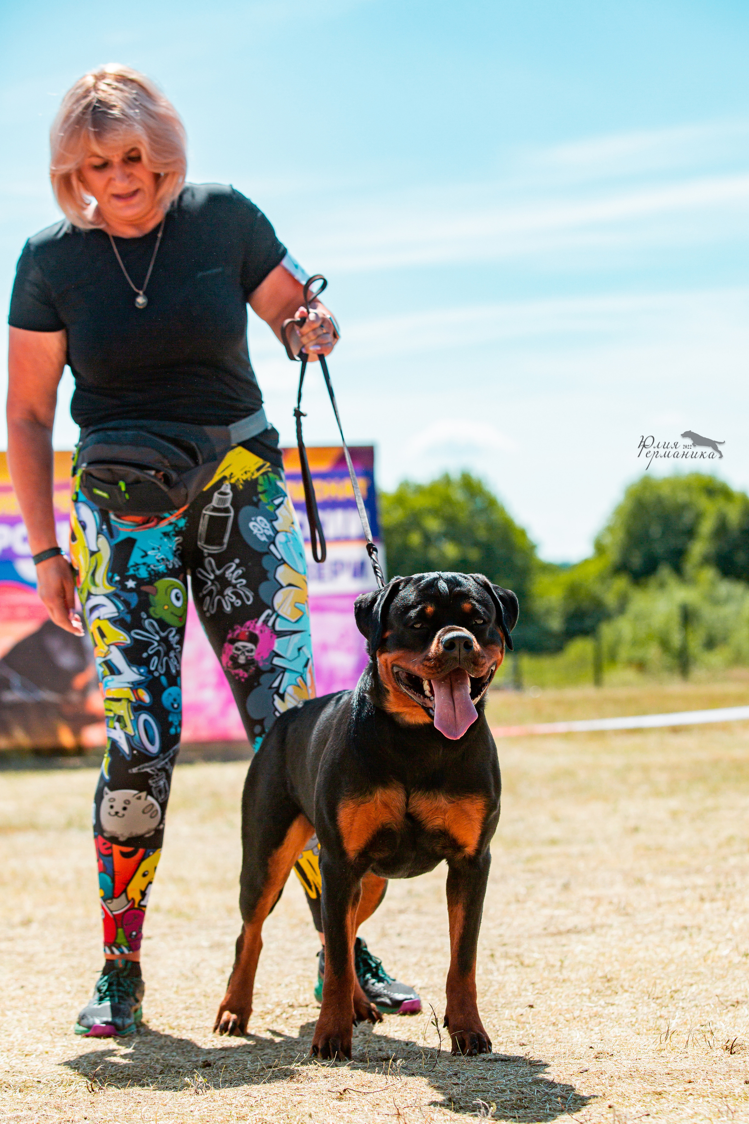 Тверь моно ротвейлеров 2-3.07.2022. Фотограф-анималист Юлия Германика
