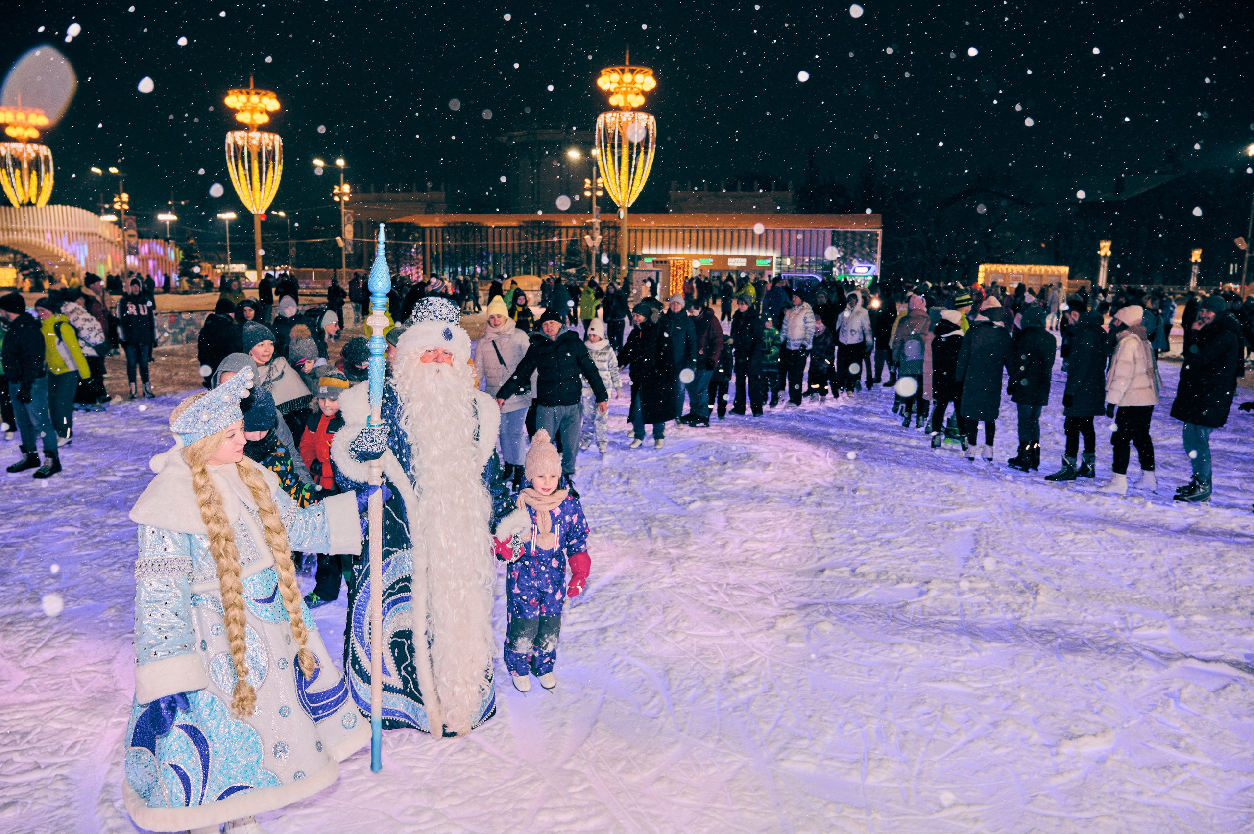 Линия жизни и Дед Мороз на ВДНХ. Никита Хохловский фото и видео продакшн