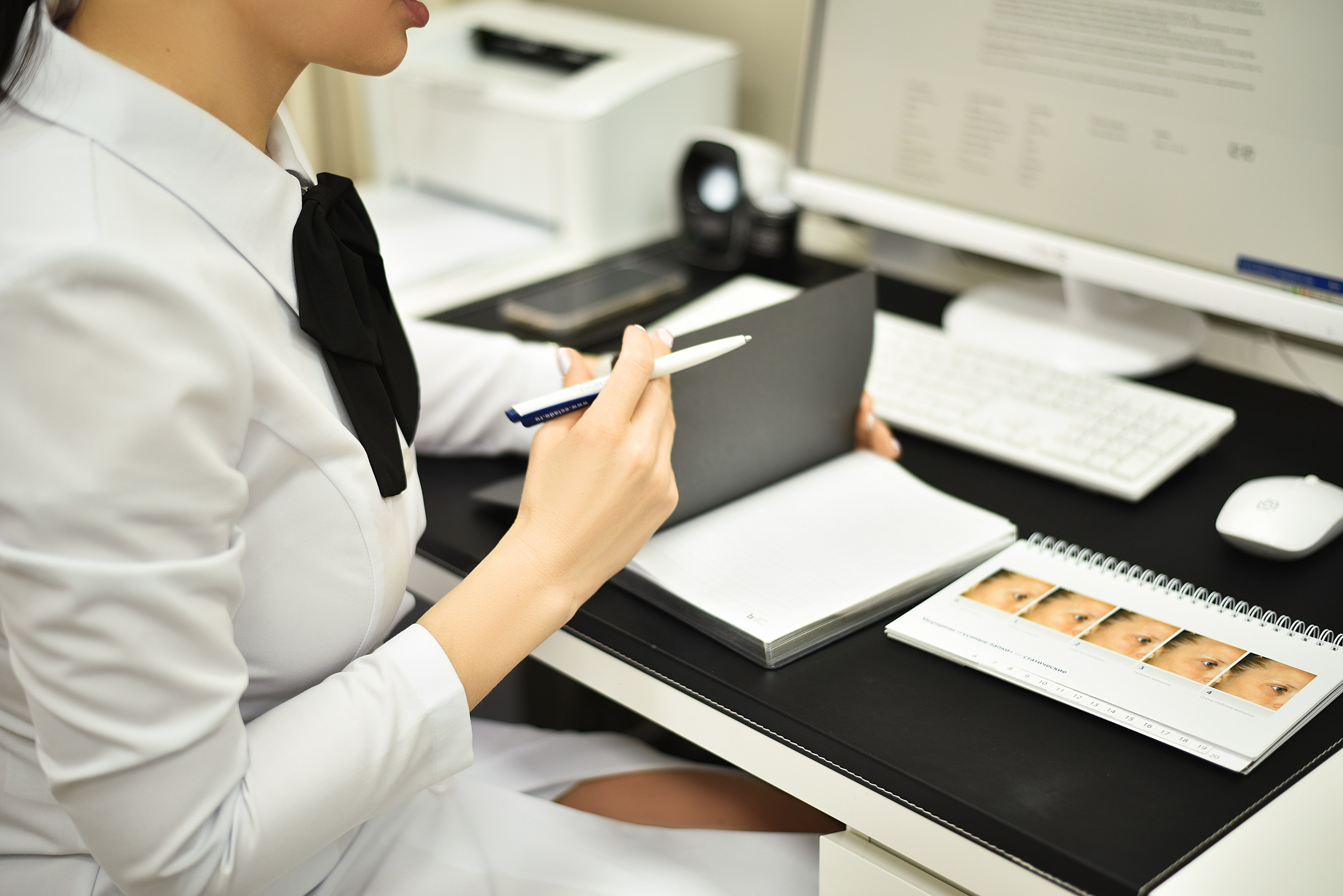 Кейс «Портрет косметолога». Фотограф Таина Комбарова