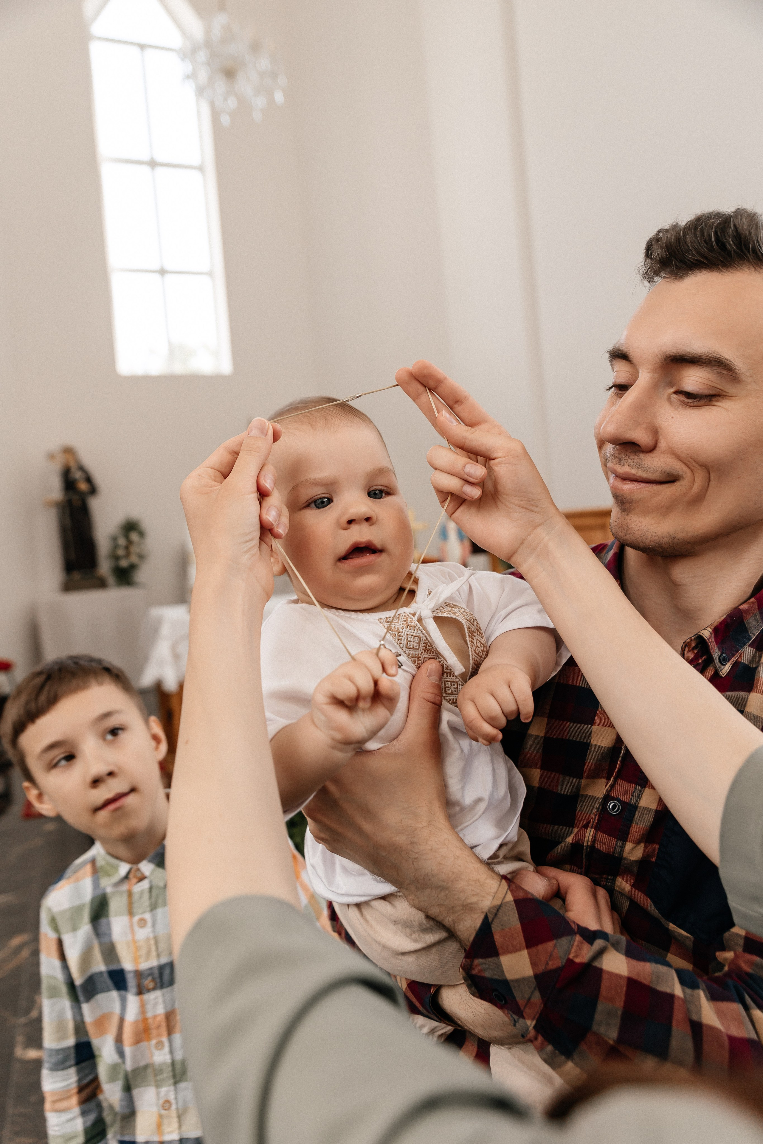 Крещение Назара. Семейный фотограф Минск Усова Ольга
