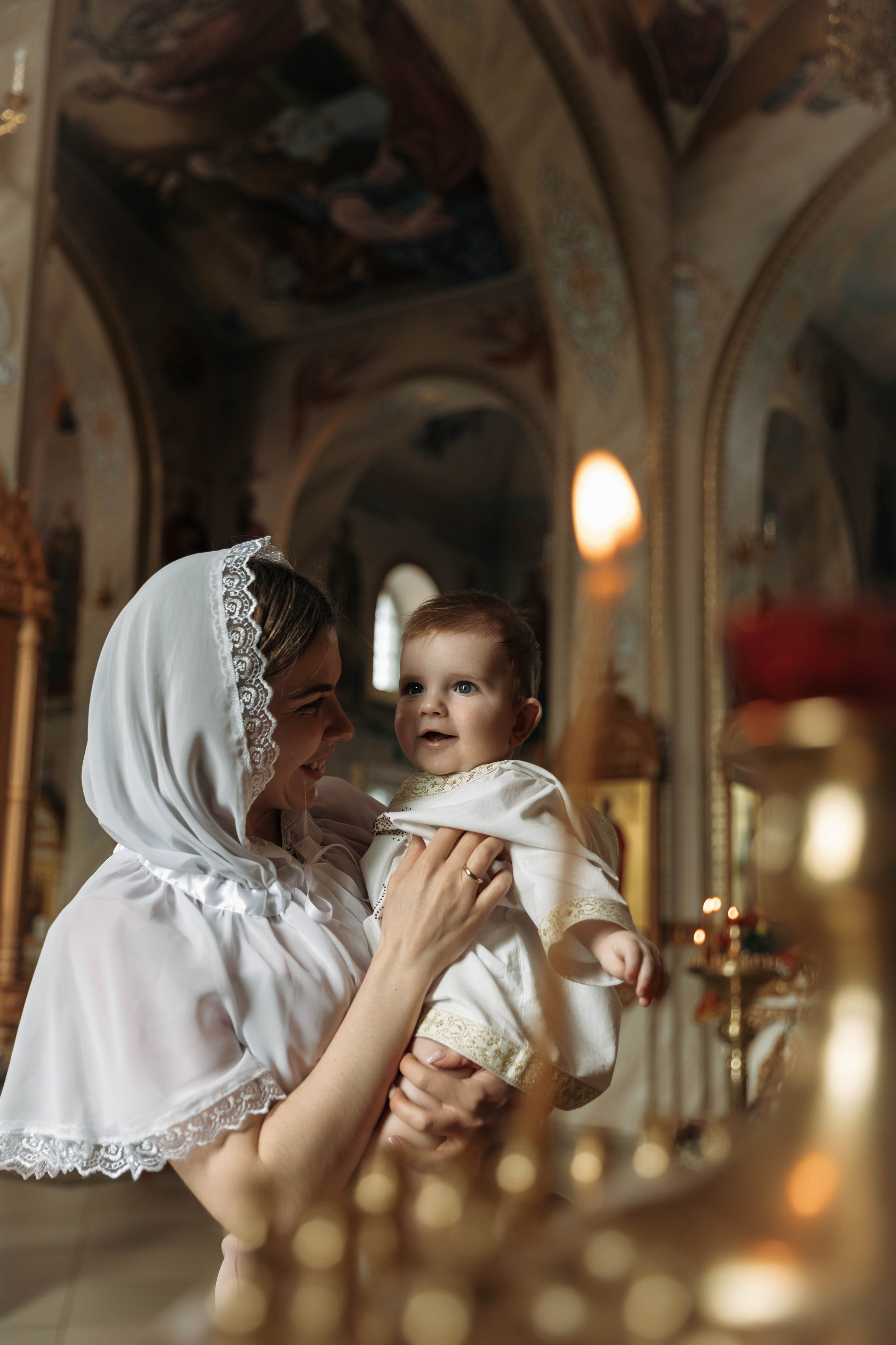 Таинство Крещения Даниила. Фотограф Сальск Катерина