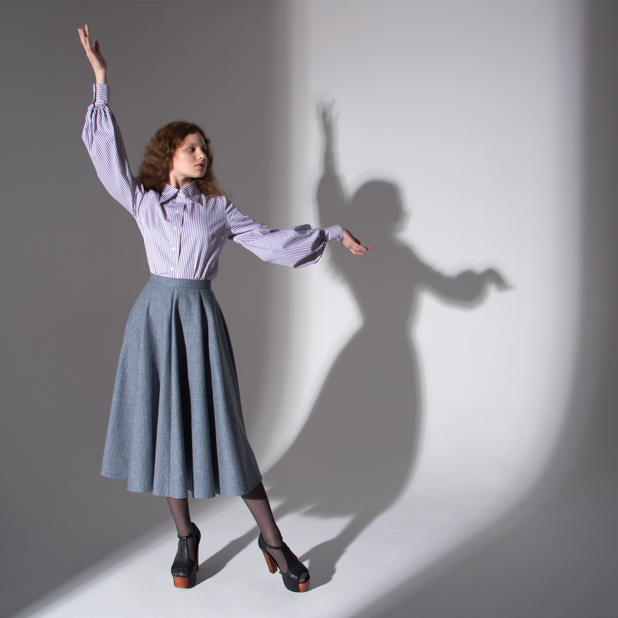 Съемка для бренда одежды. Фотограф Юлия Зимина