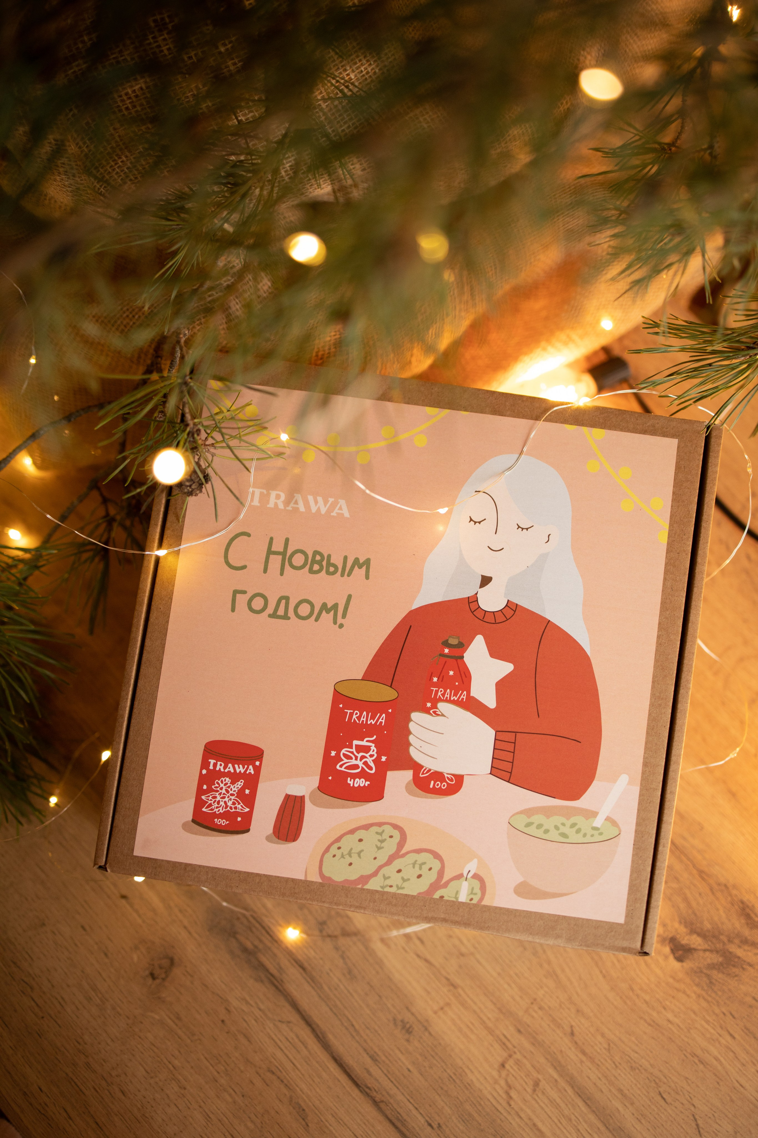 Новогодняя съемка для бренда TRAWA. Фотограф Углич и Ярославль Ольга Тятюшкина