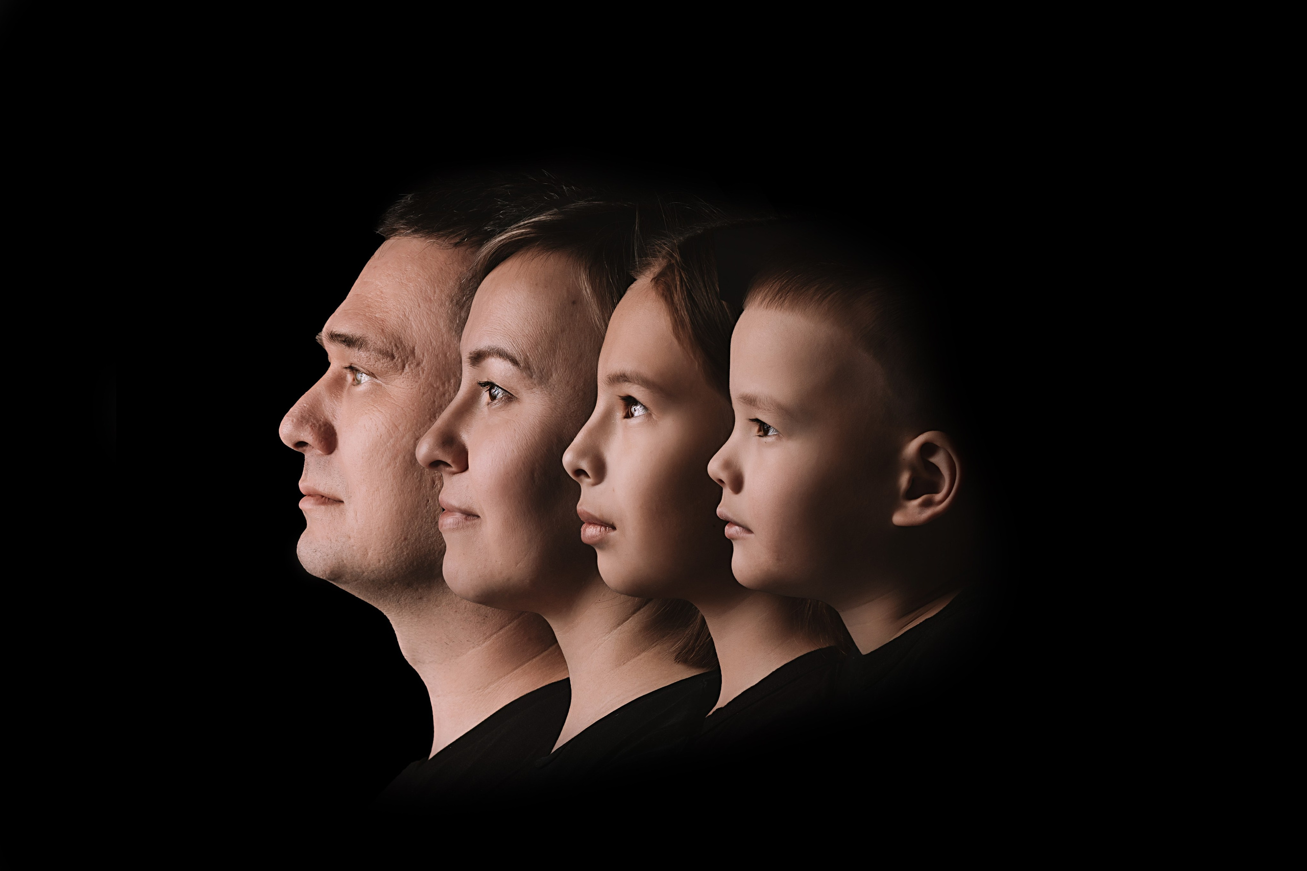 Профили. Семейный фотограф Тюмень, фотограф на роды Салмина Мария