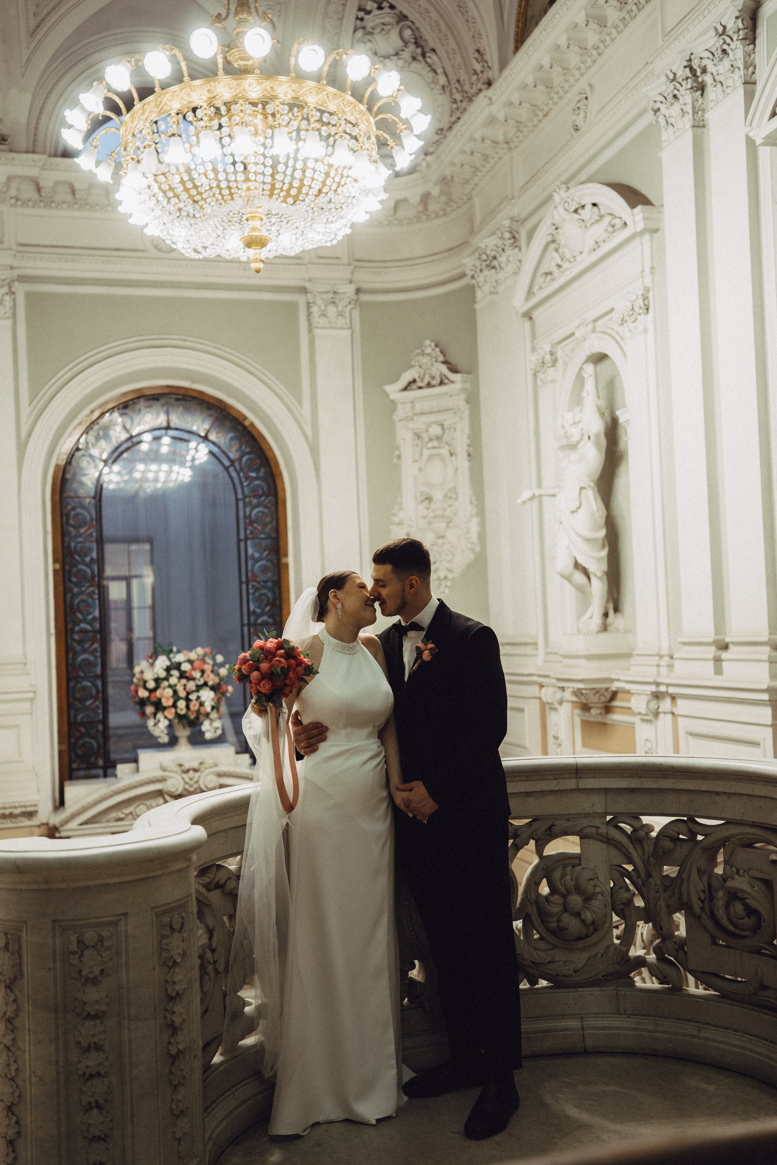 СВАДЕБНАЯ СЬЕМКА В ПЕВОМ ДВОРЦЕ БРАКОСОЧЕТАНИЯ. Профессиональный фотограф, Санкт-Петербург — Виктория Богомолова