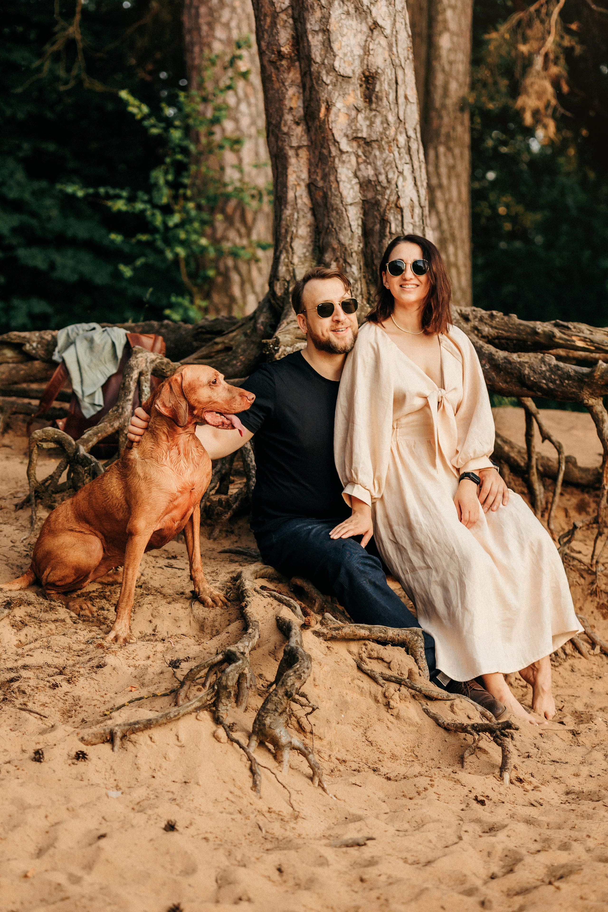 Марина, Глеб, Мая и Чили. Фотограф-анималист Елена Радченко, Москва