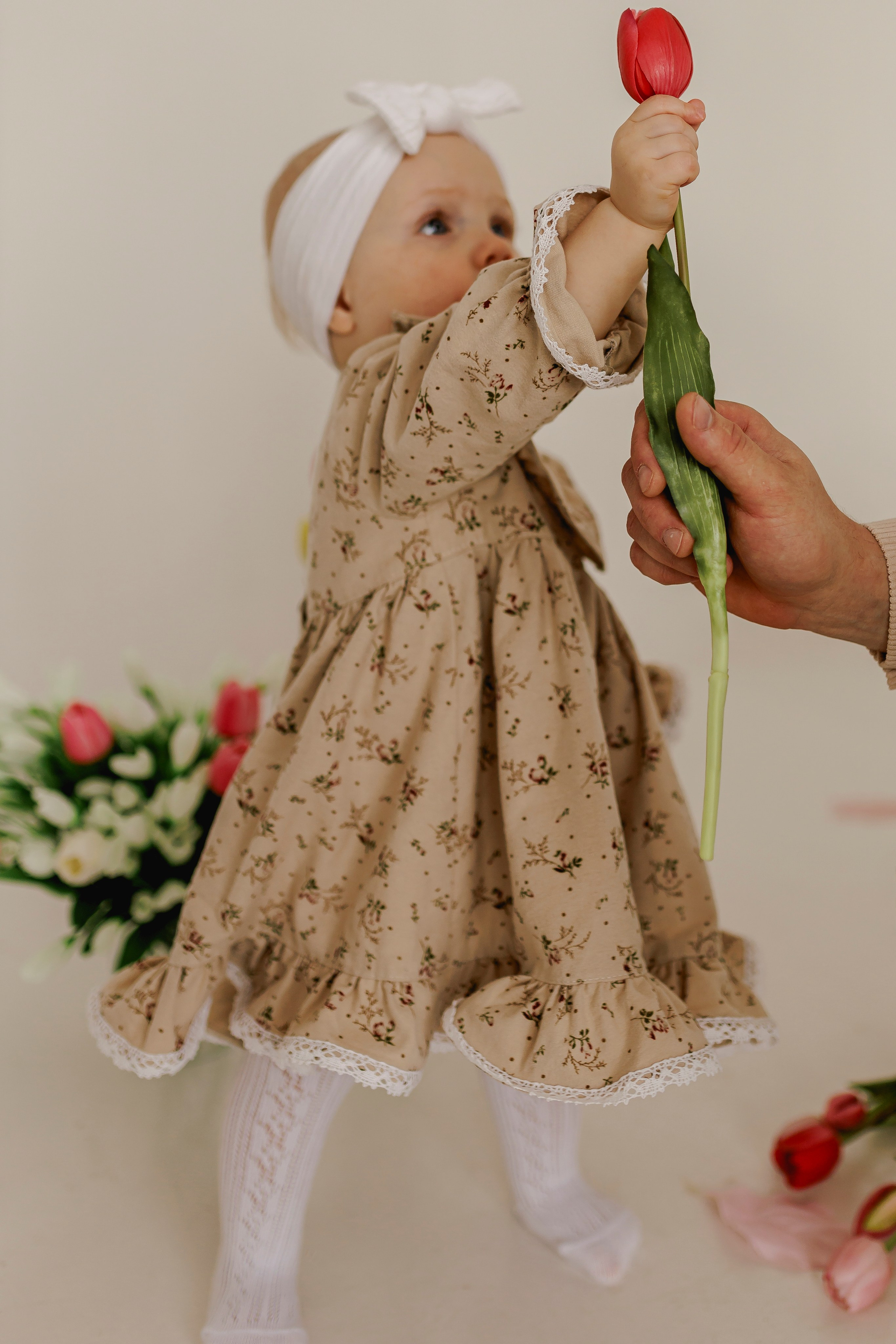 Сьемка годика для Анечки. Семейный и детский фотограф в Рязани Васюгова Мария