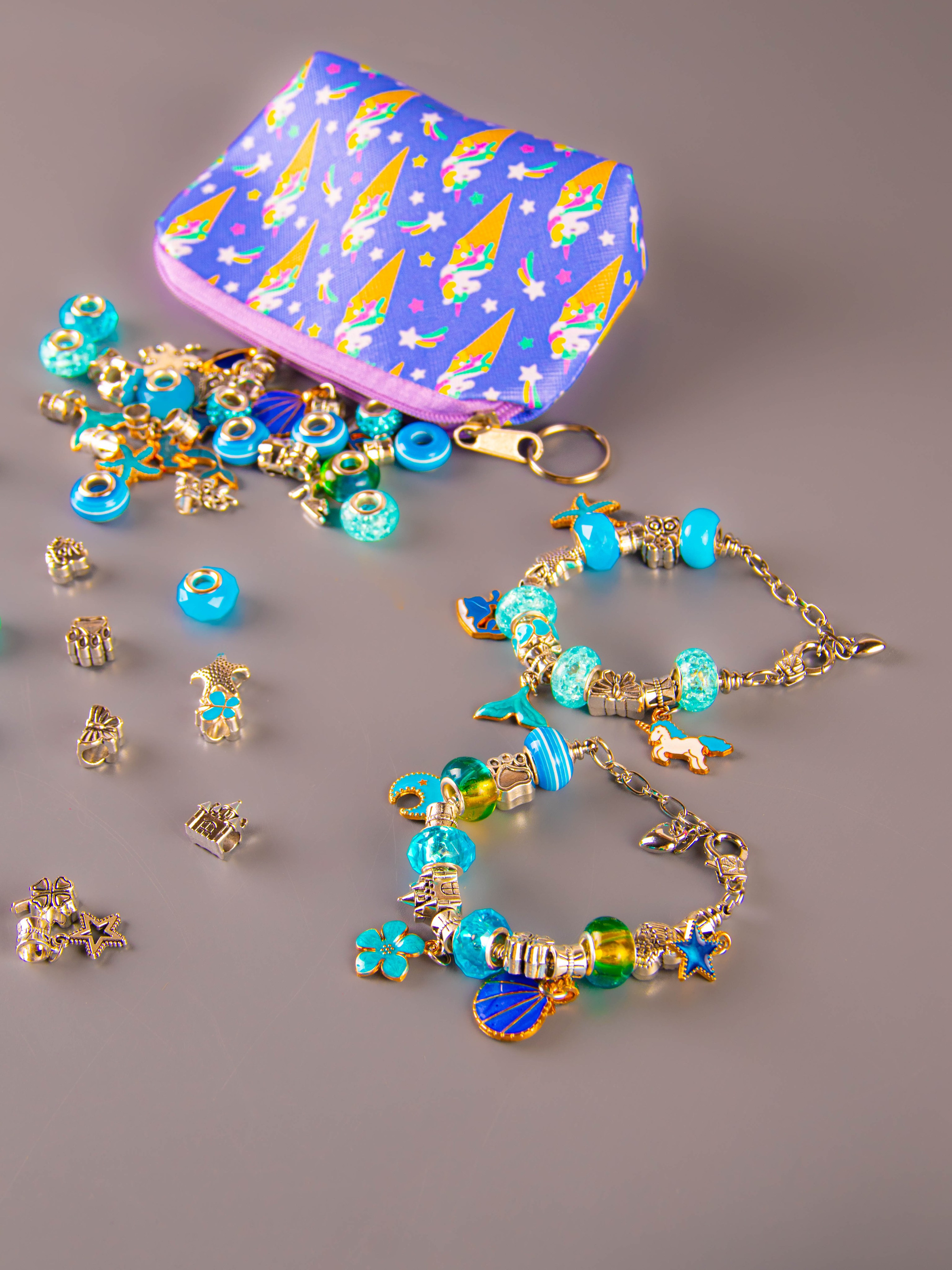 Набор по созданию браслетов (голубой). «Матрица»