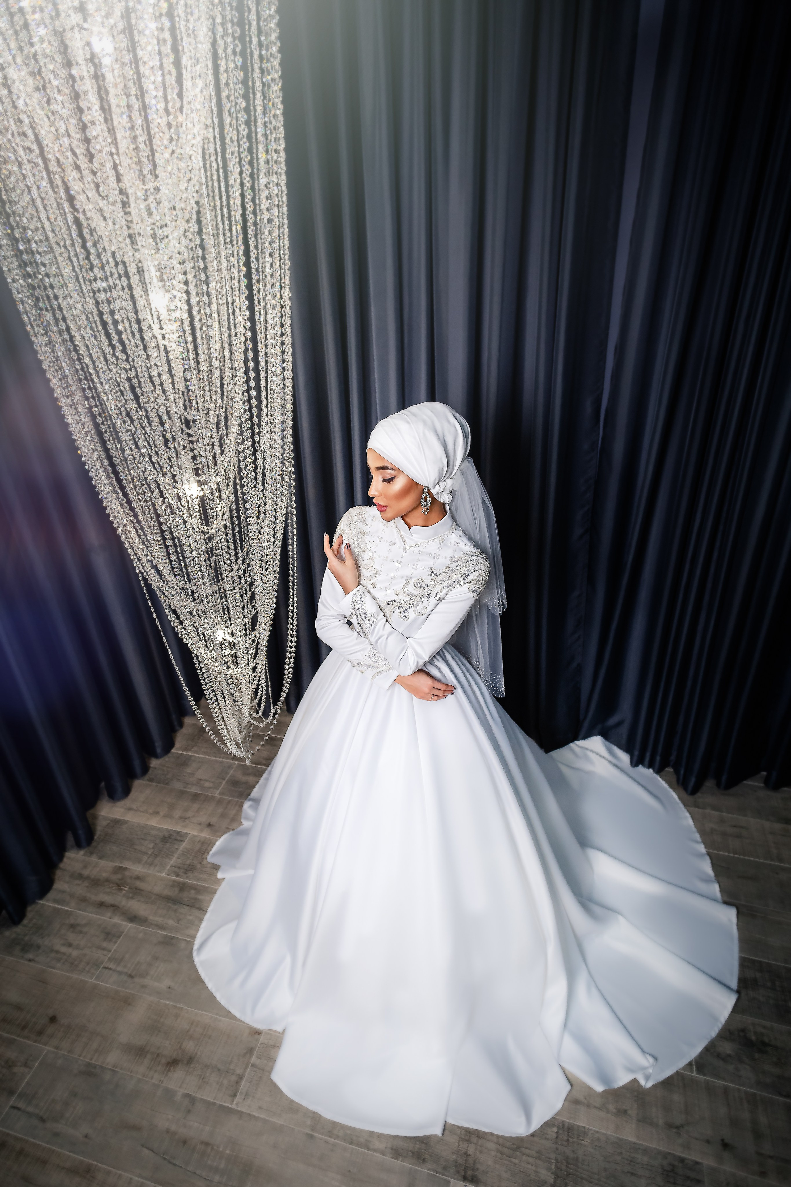 Фотосессия невесты в студии. Фотограф Ильхам Сибгатуллин Казань