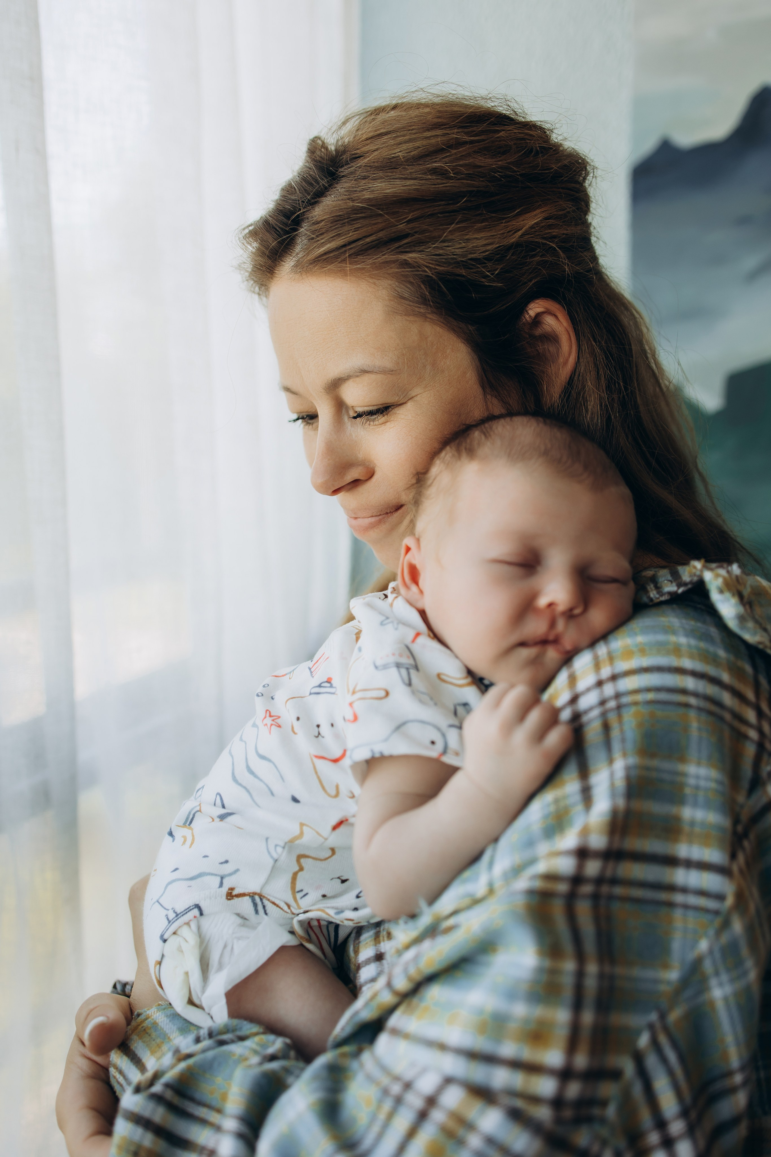 Первые дни дома. Семейный фотограф Москва Юлиана Фетисова