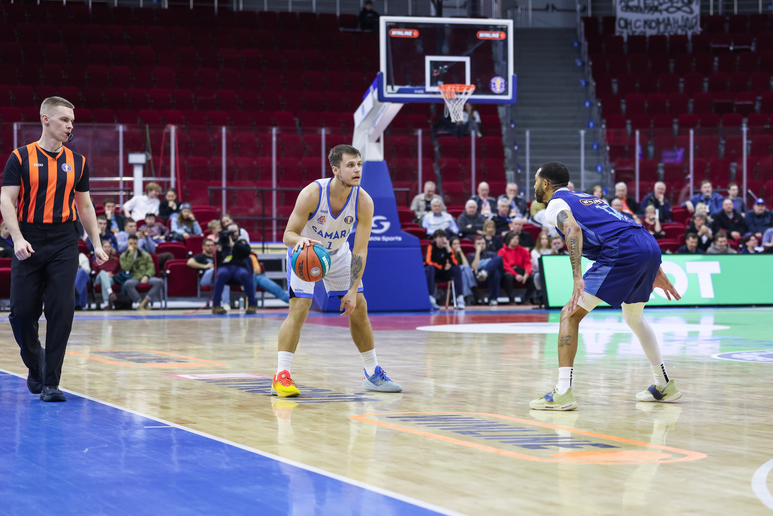 Баскетбол. Самара — Зенит. Единая лига ВТБ. Спортивный фотограф в Самаре