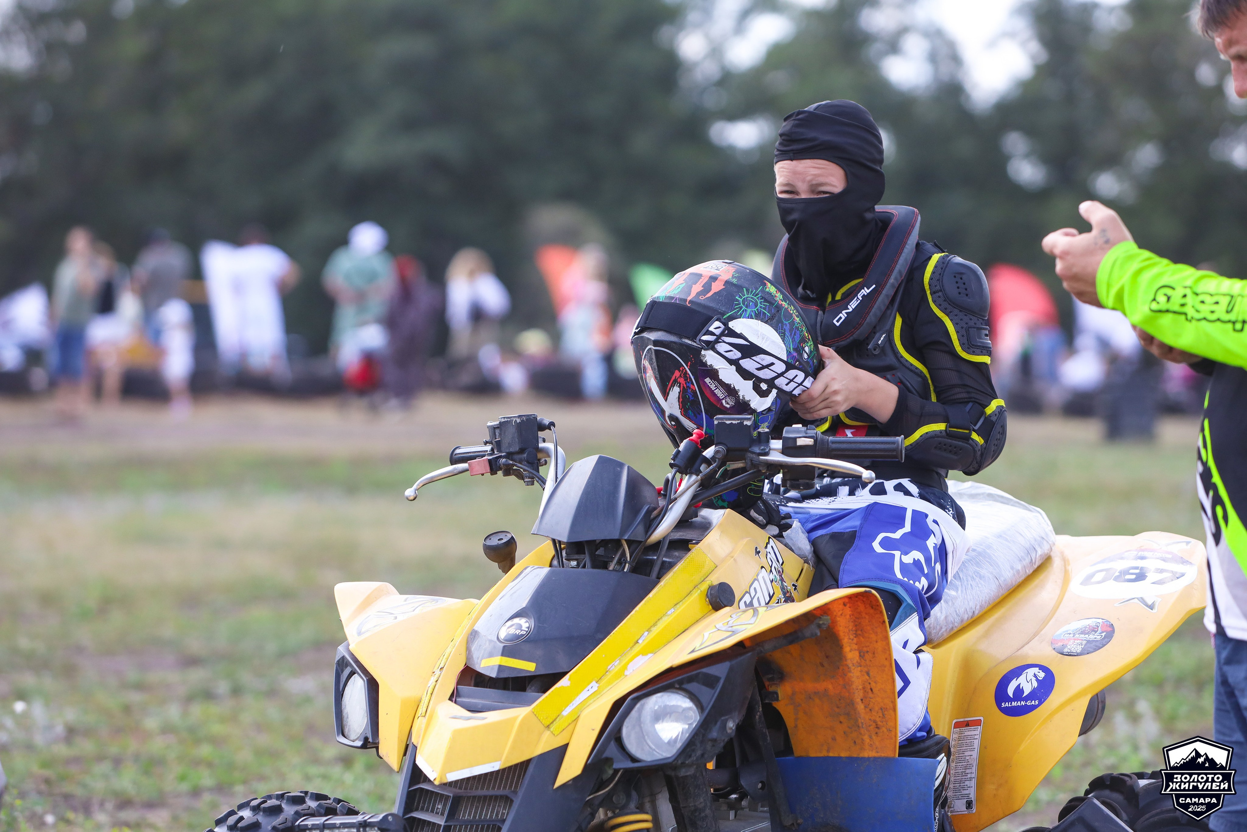 Заезды «МИНИ ДЕТИ» и «МАКСИ ДЕТИ». Кубок России по гонкам с водными препятствиями на квадроциклах «Золото Жигулей 2025». Спортивный фотограф в Самаре