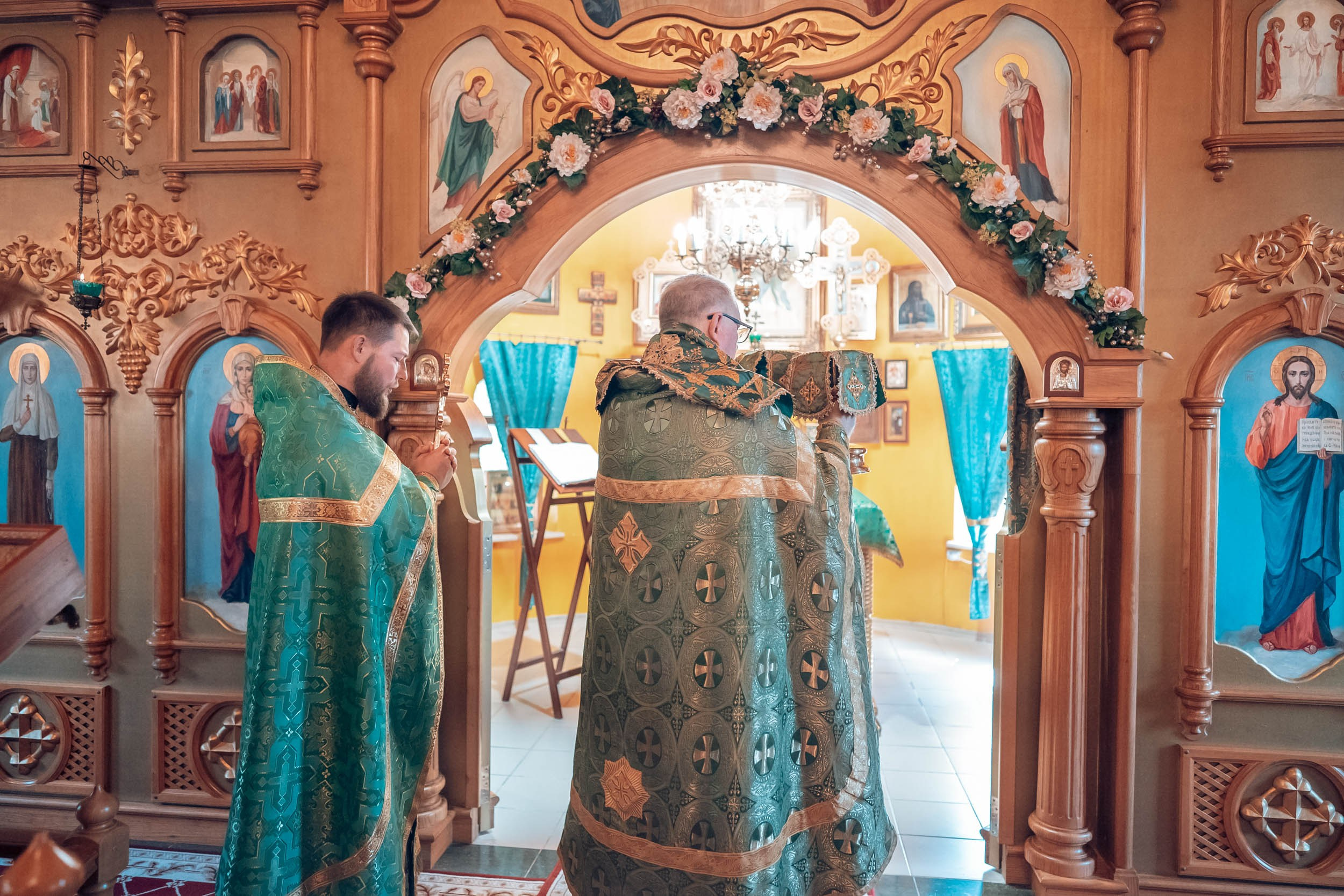 Престольный праздник храма Прп.Сергия Радонежского с. Орлиное. Церковный фотограф Севастополь