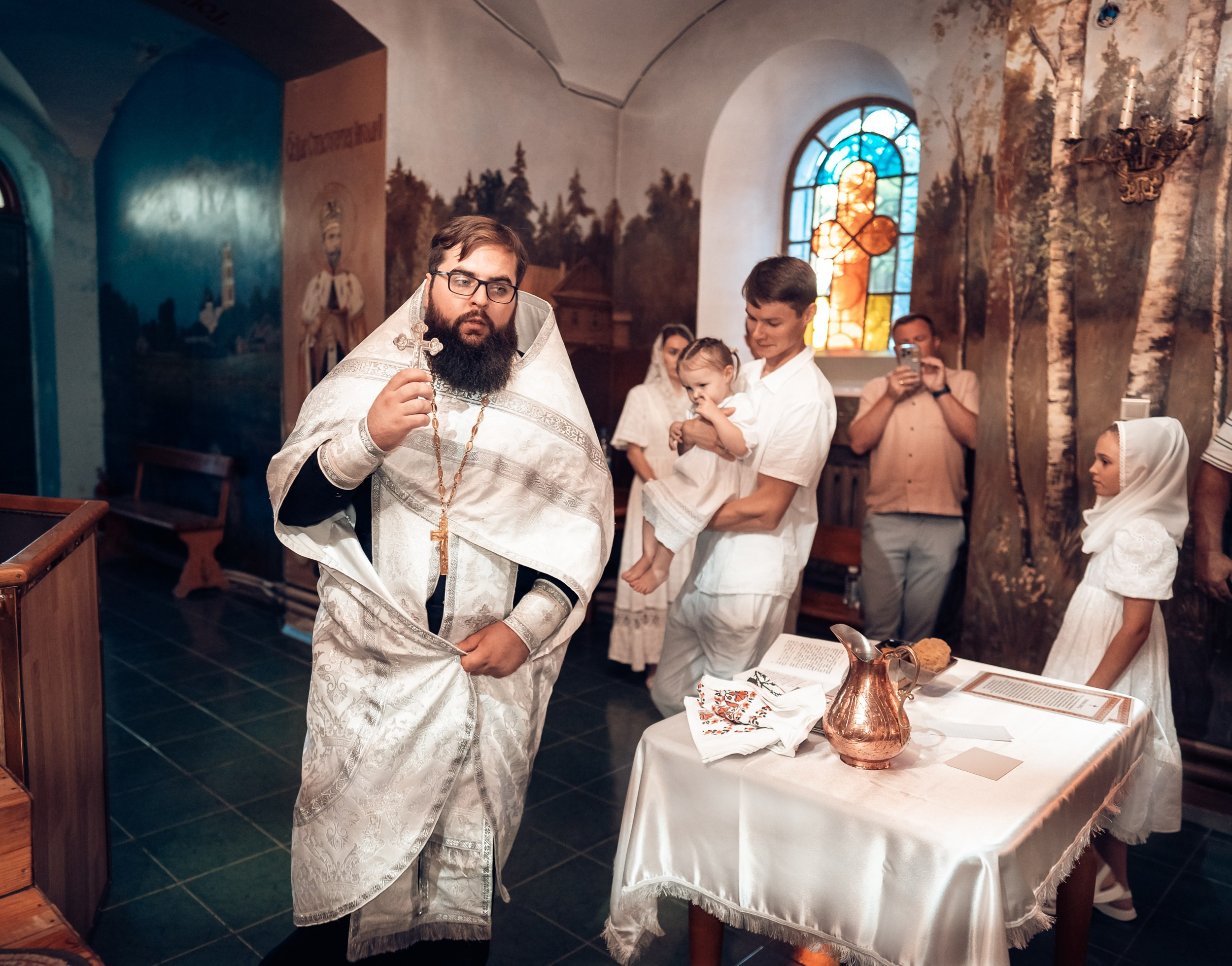 Крещение в Покровском соборе. Церковный фотограф Севастополь