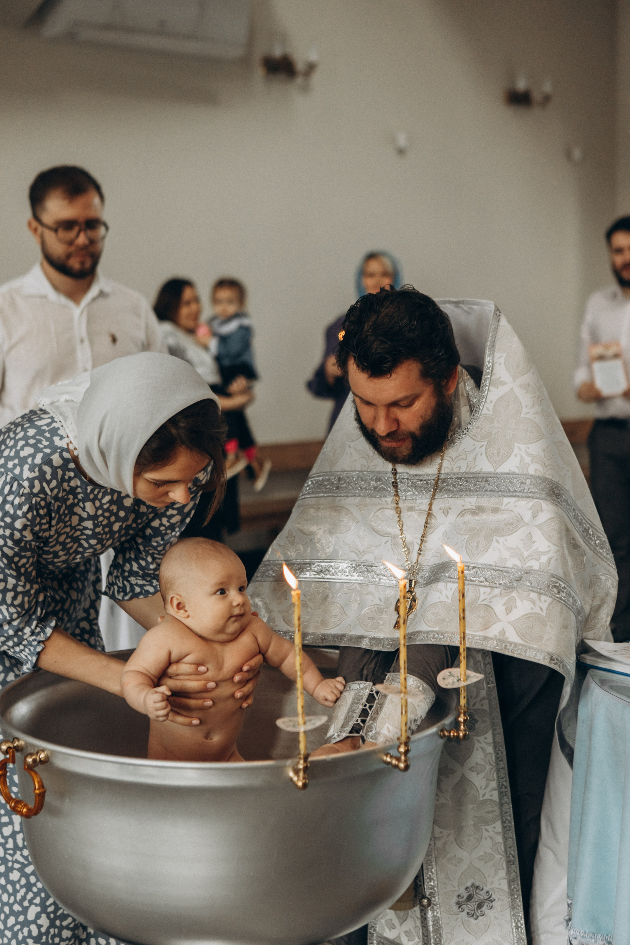 Крещение Дмитрия. Семейный фотограф в Краснодаре Виктория Кокоулина