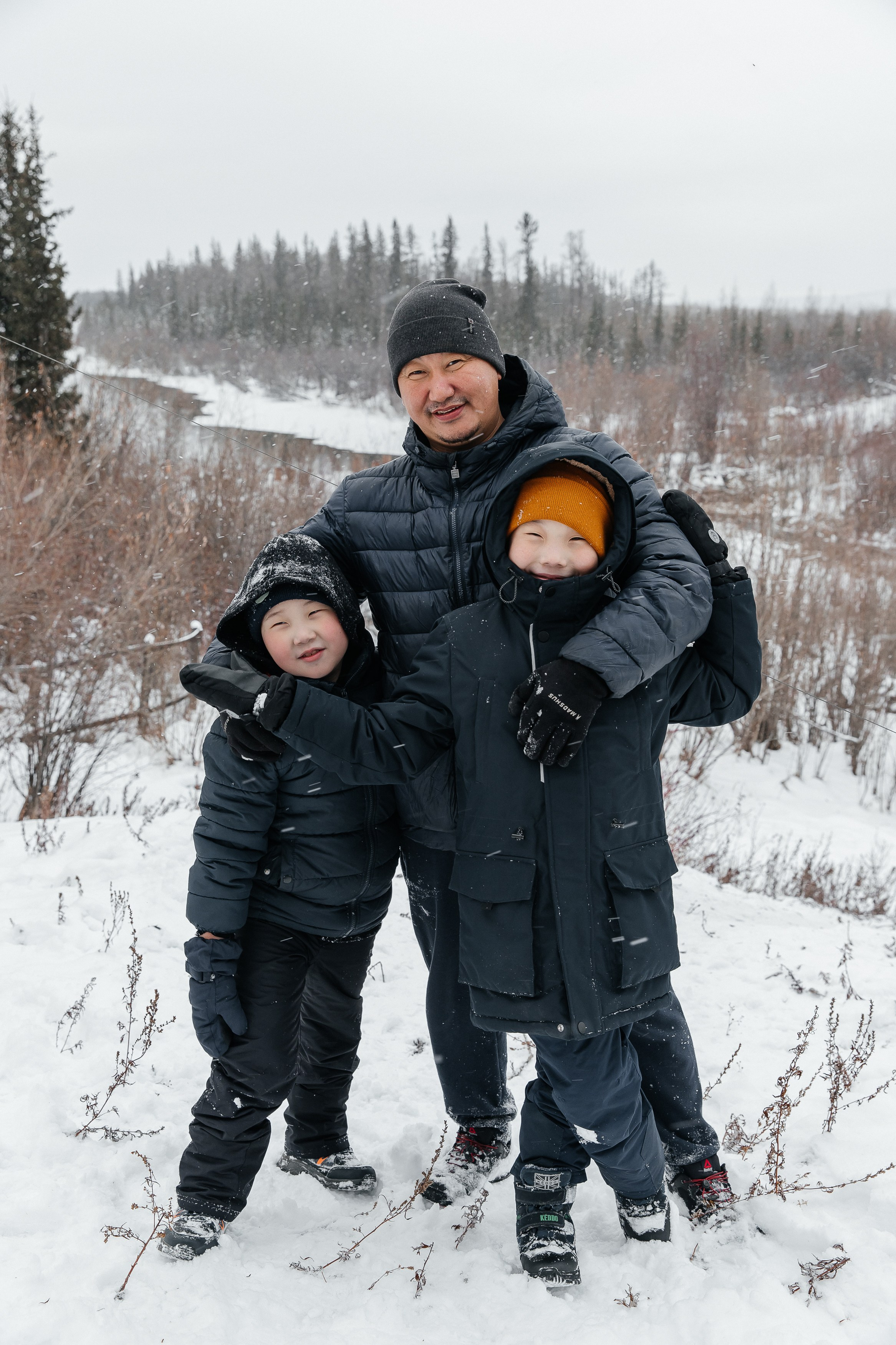 Степановы. Воронистая Анастасия. Фотограф Якутия, Томпонский район