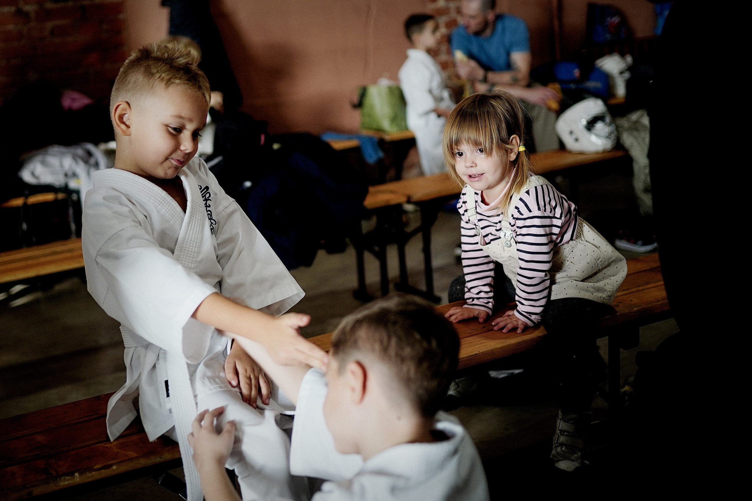 Репортаж детских соревнований киокушин каратэ. Репортажный фотограф Ирина Курманаева
