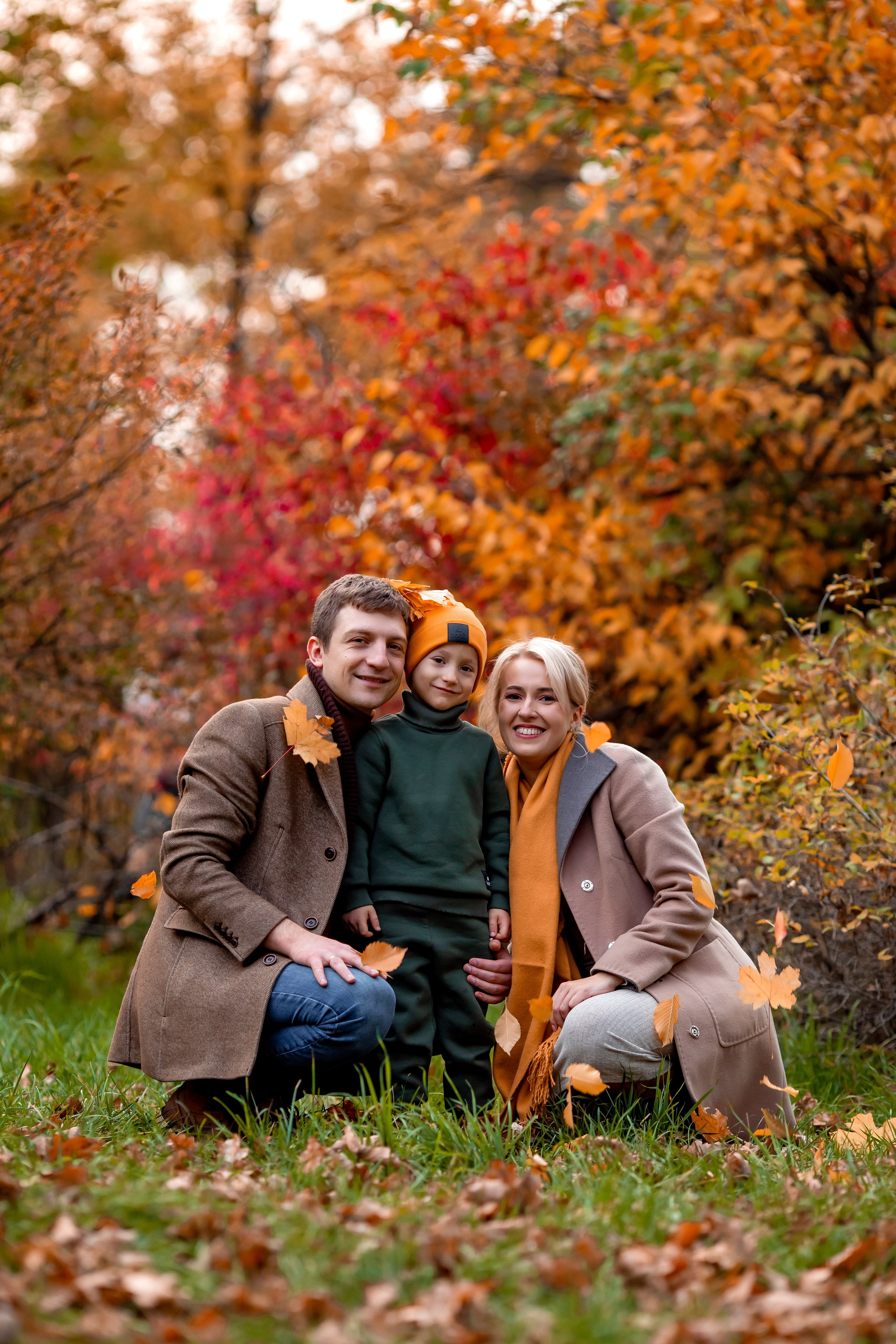 Осенняя фотопрогулка. Семейный и детский Фотограф Александра Алматы