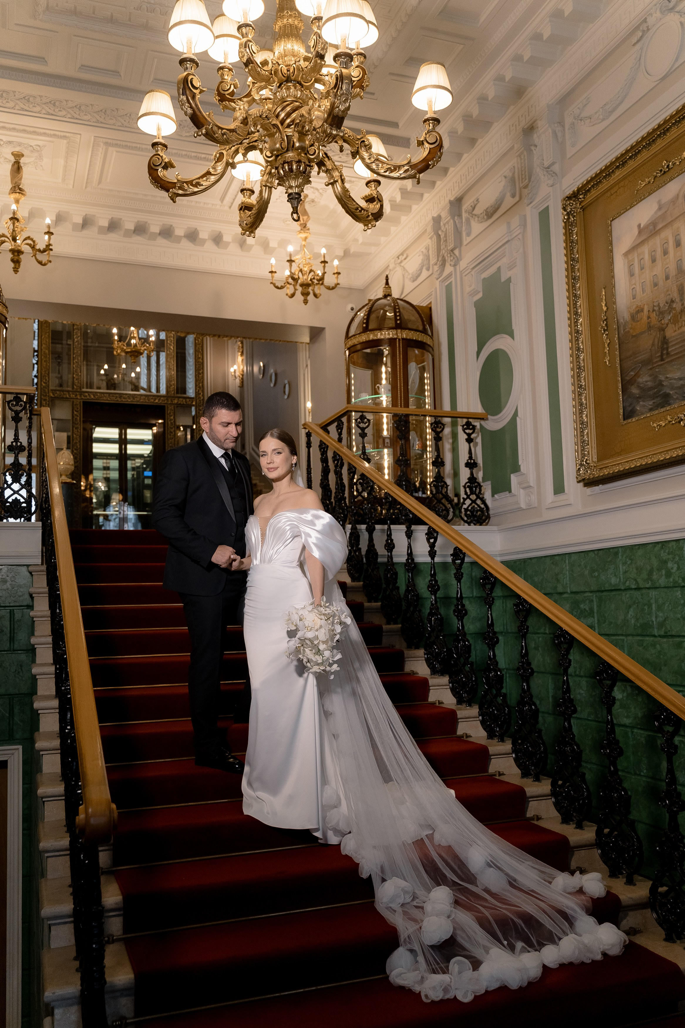 Trezzini Palace. Свадебный фотограф Москва