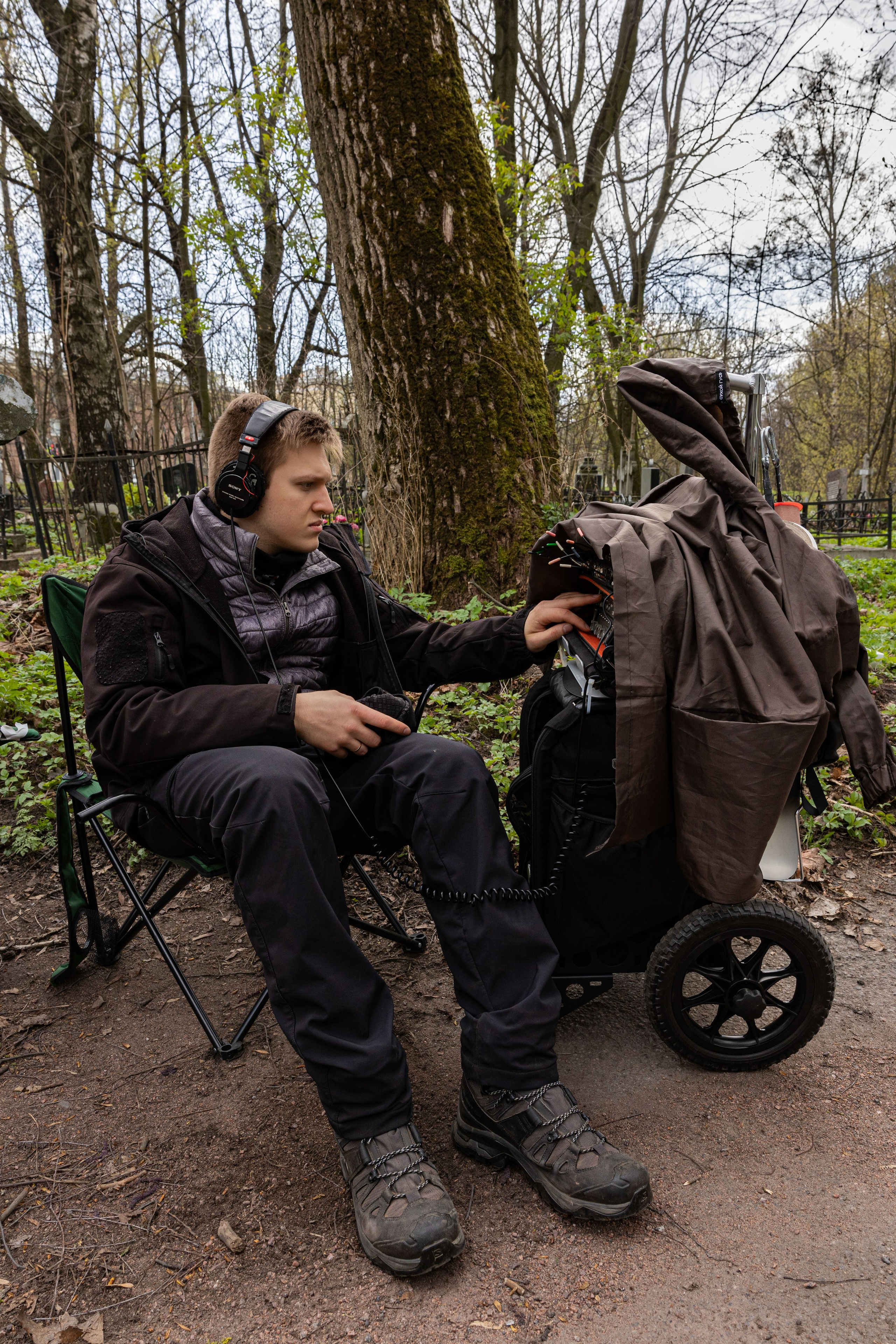 Закадровые съемки с киноплощадки. Фотограф и видеограф в Санкт-Петербурге Динара Гольдина