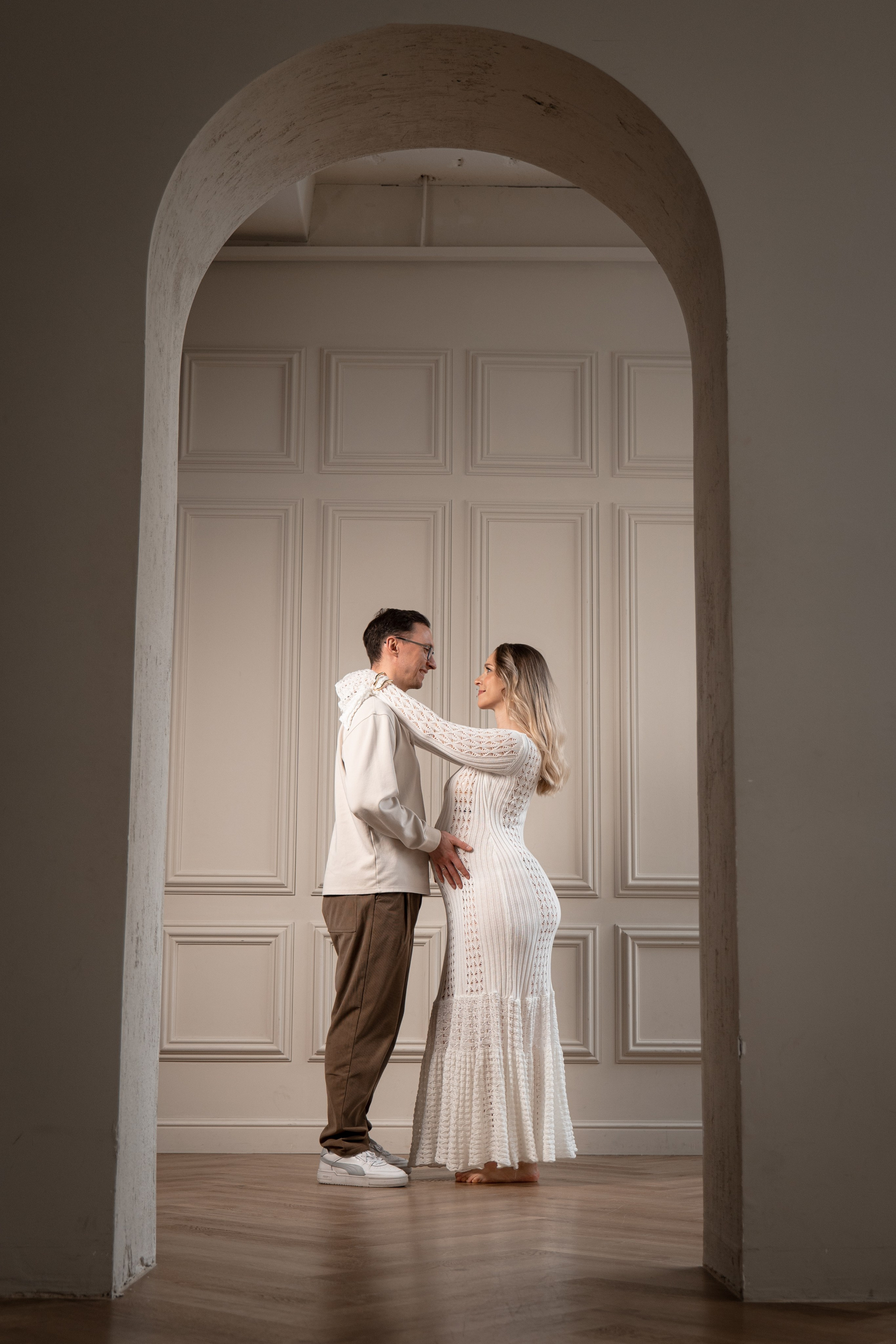 Семейная фотосессия в студии. Портретный и репортажный фотограф в Сочи Рамодина Юлия