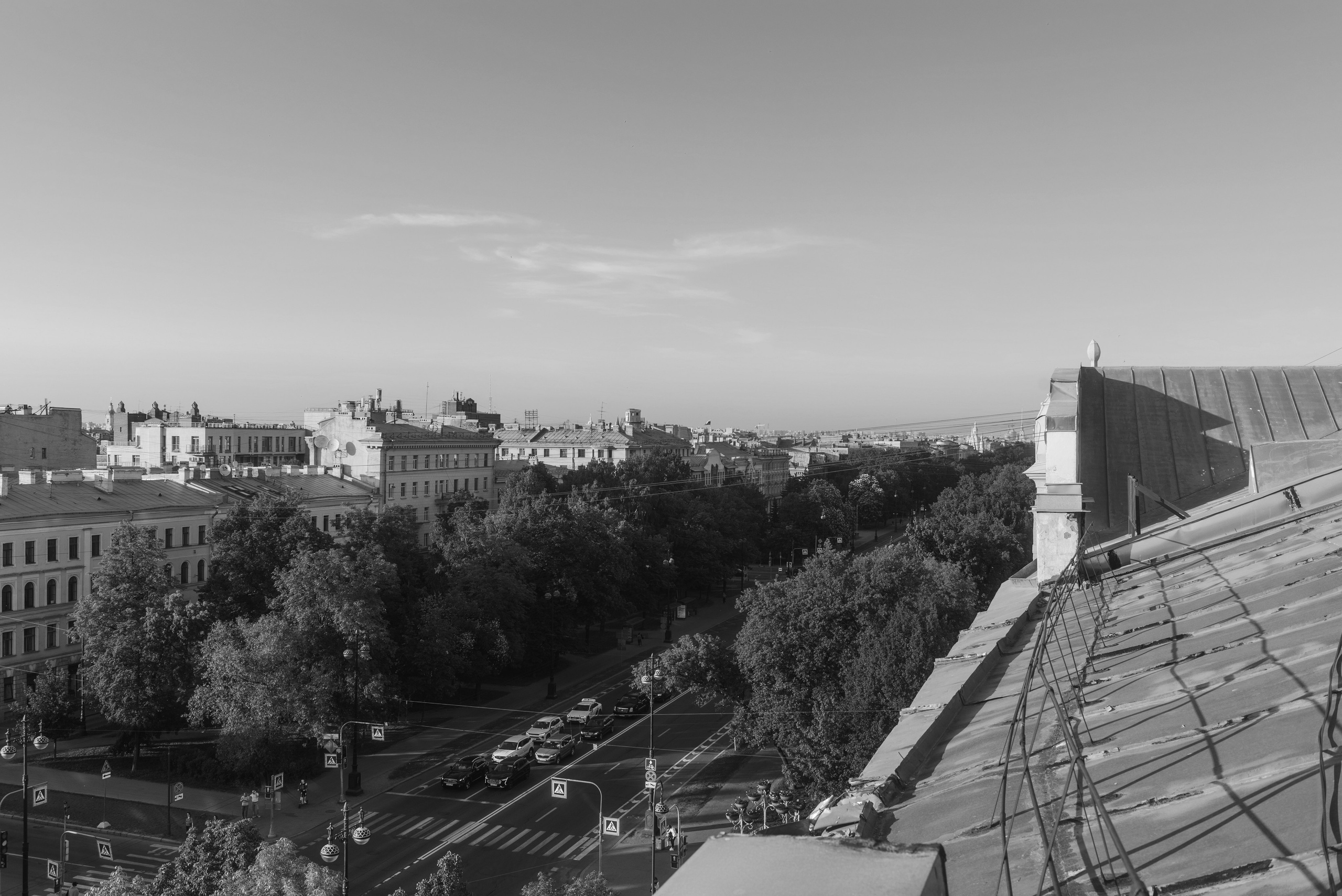 На крыше. Портретный и архитектурный фотограф в Москве и Санкт-Петербурге