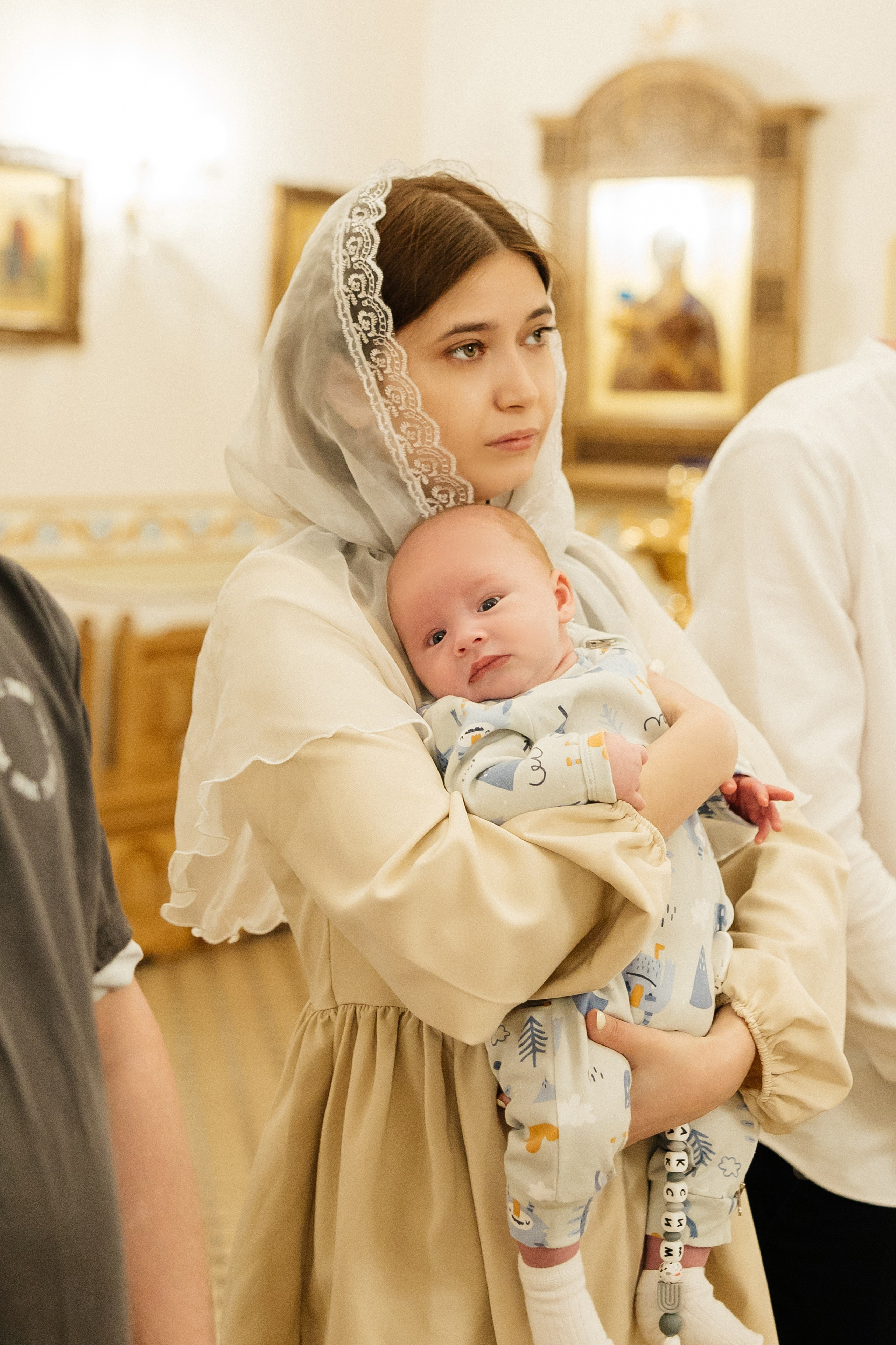 Таинство Крещения Максима и Александра. Храм Покрова Пресвятой Богородицы