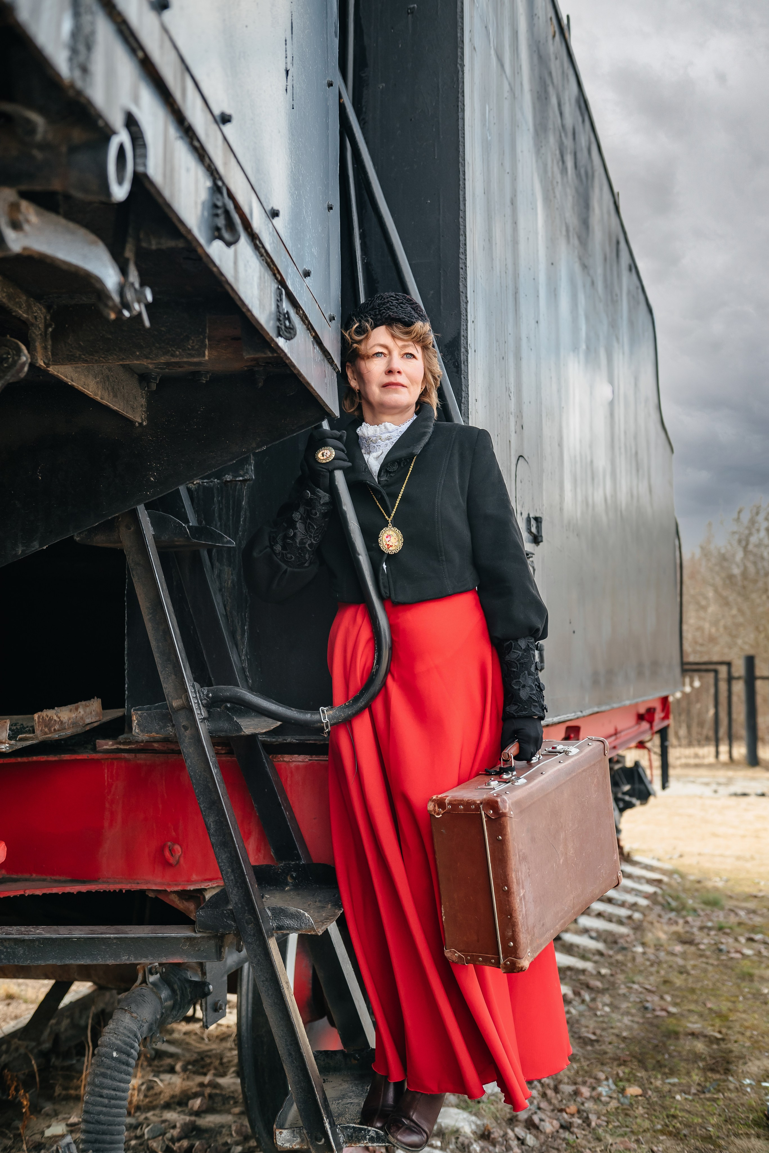 Наталья и Ретропоезд. Свадебный и семейный фотограф в Дзержинске Екатерина Шулакова